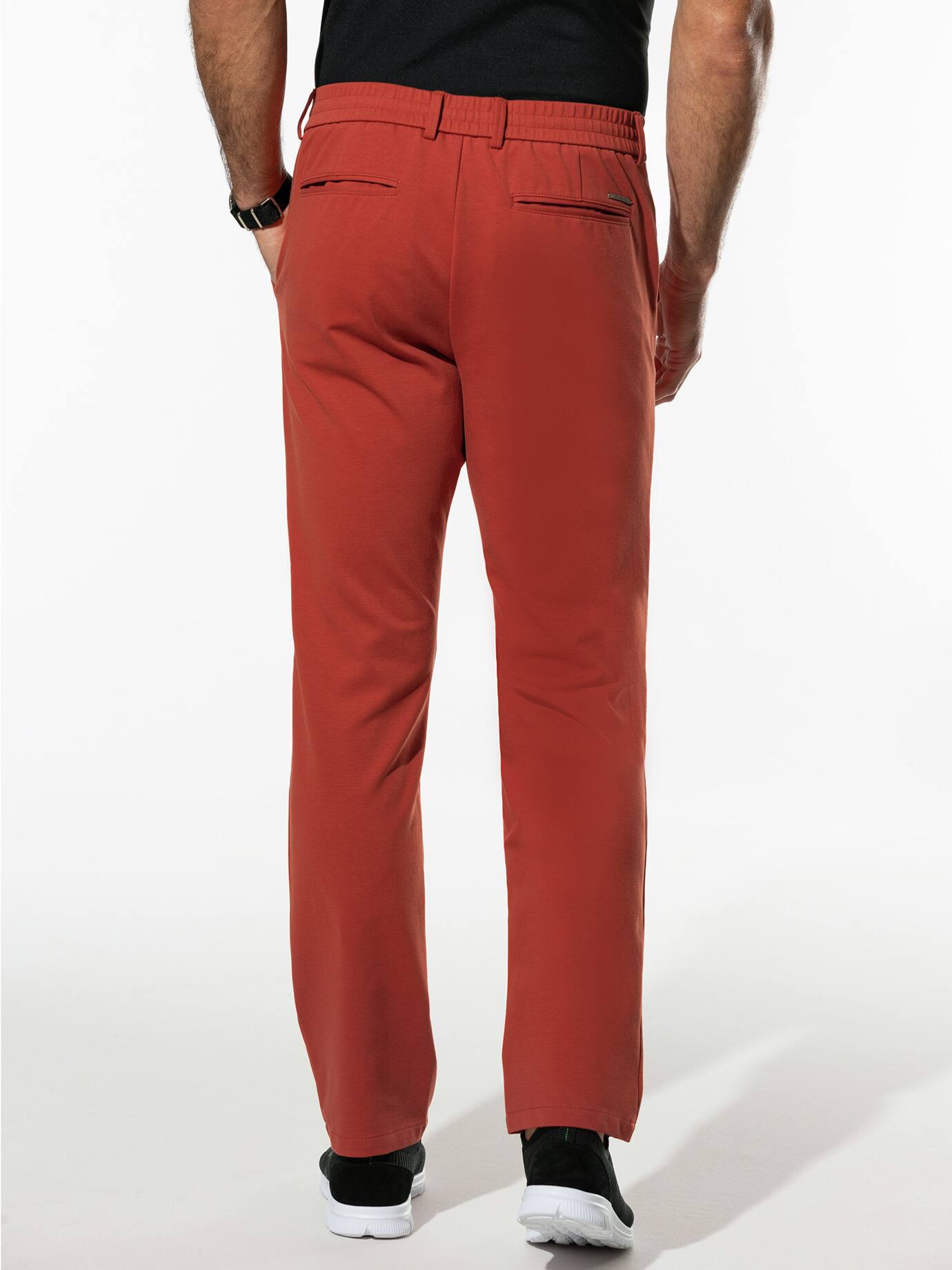 Walbusch Chino Stretch&Relax Modern Fit Red 28 3