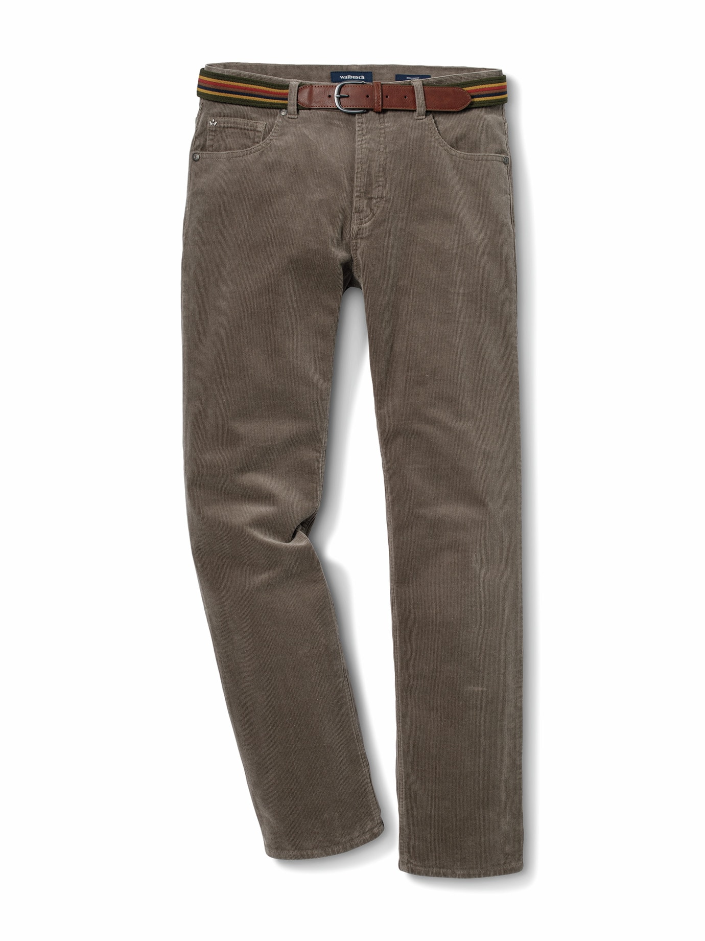 Gürtel-Cord Five-Pocket Taupe