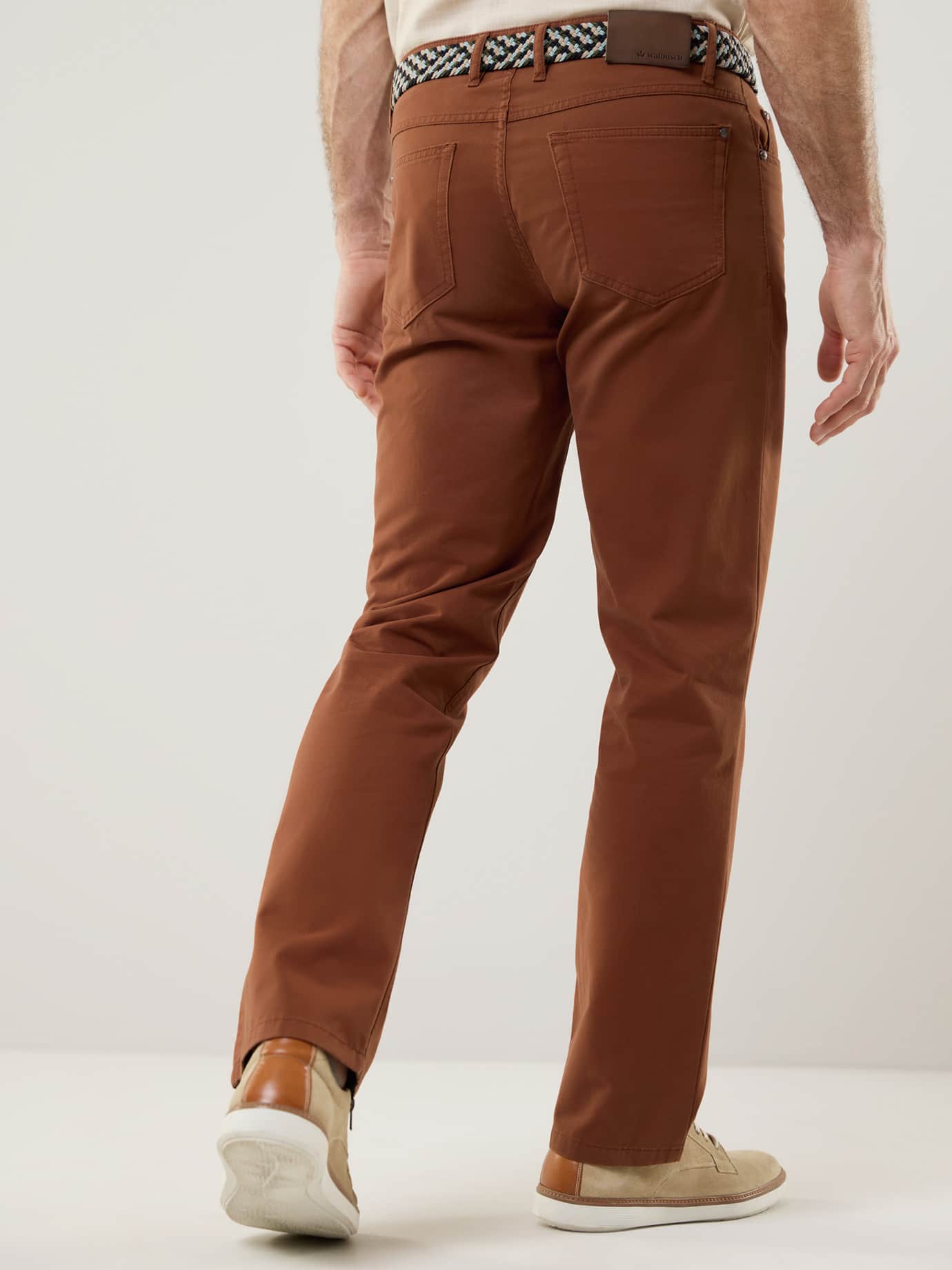 Walbusch Five Pocket Trousers Orange 48 7