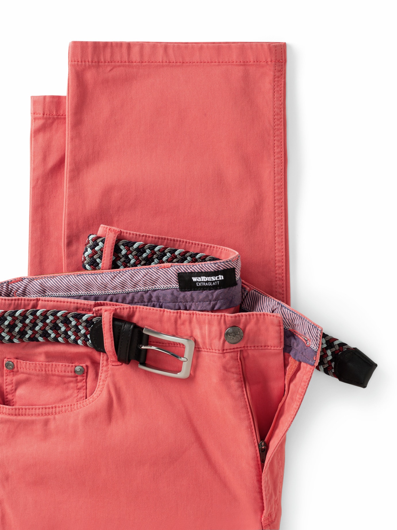 Walbusch Five Pocket Regular Fit Orange 25 4