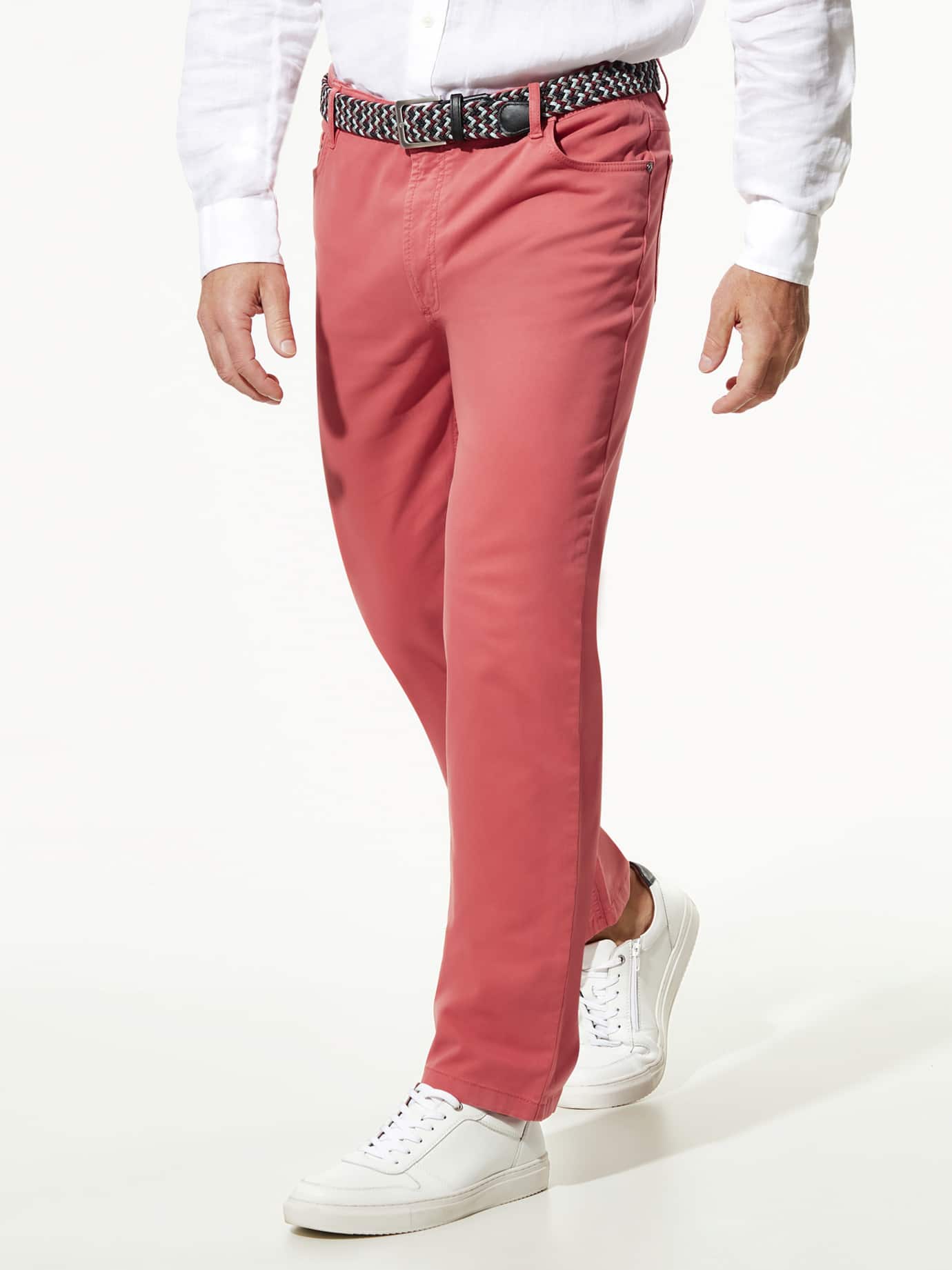 Walbusch Five Pocket Regular Fit Orange 25 2