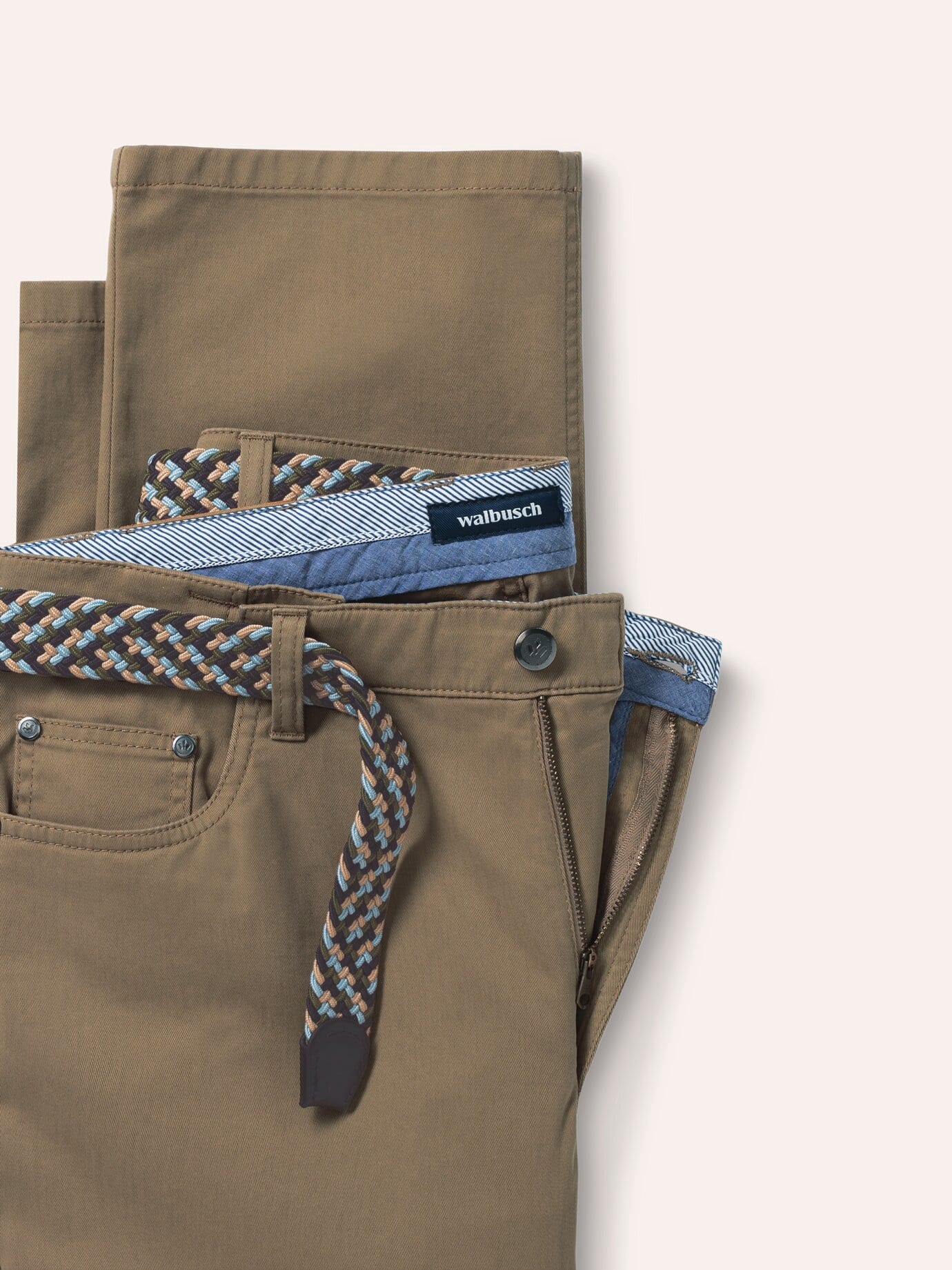 Walbusch Five Pocket Beige 26 8