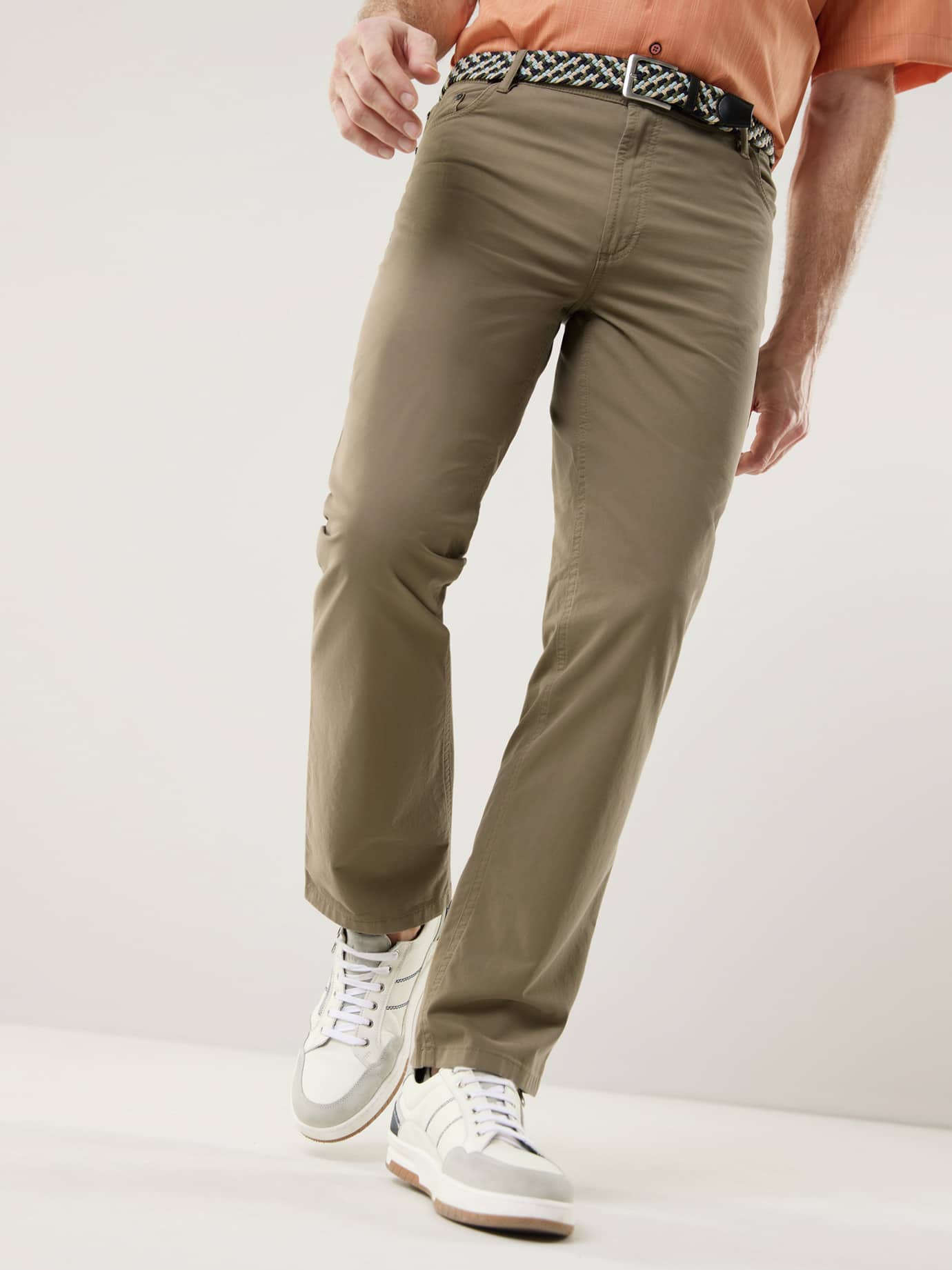 Walbusch Five Pocket Beige 26 6