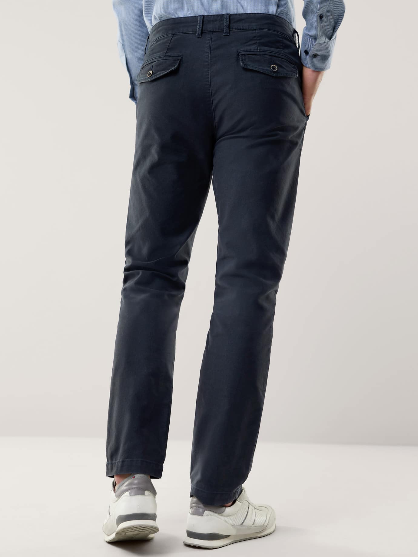 Walbusch 100 Komplimente Chino Blue 48 3