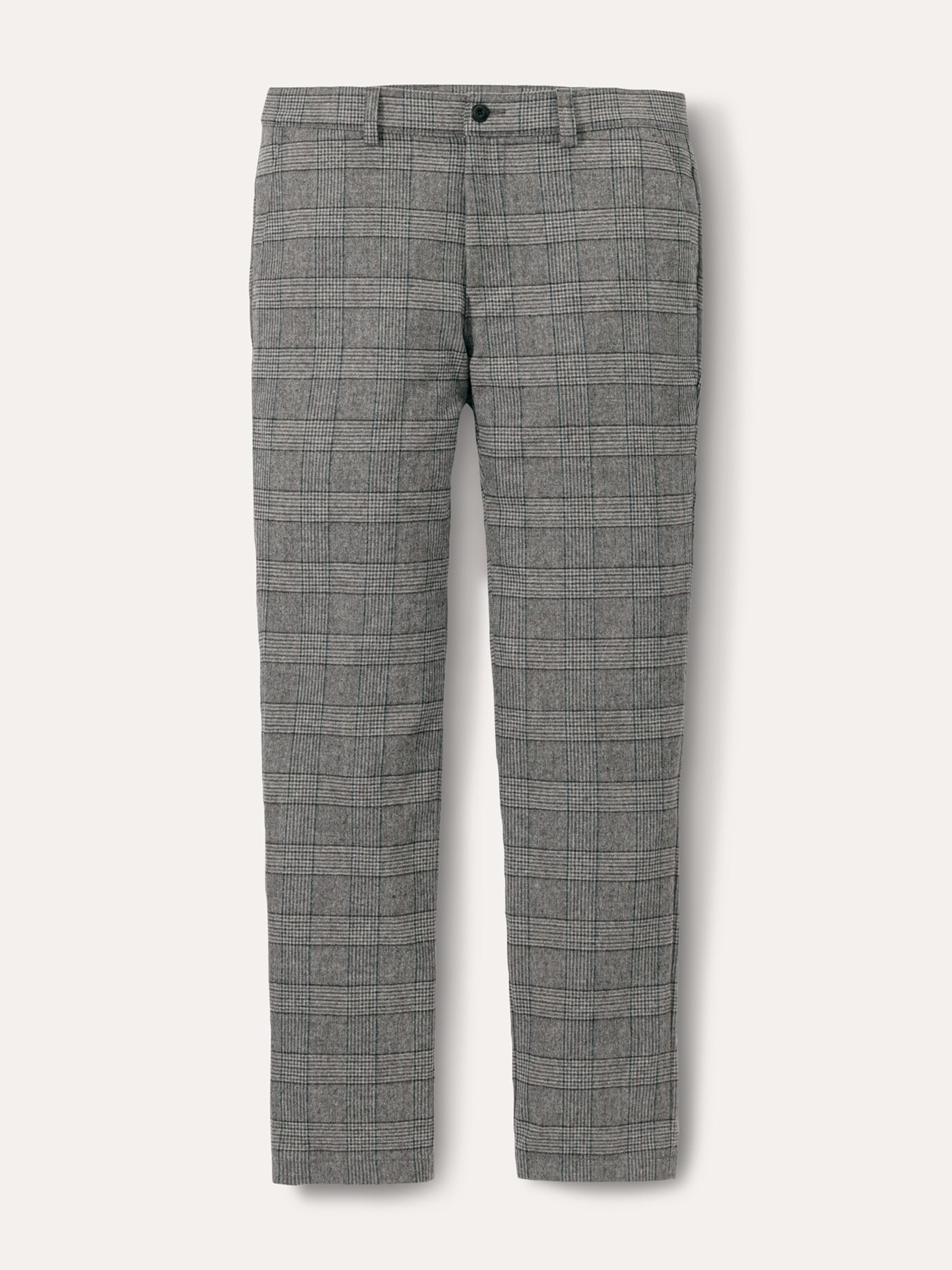 Premium Sport-Flanell Hose Grau kariert