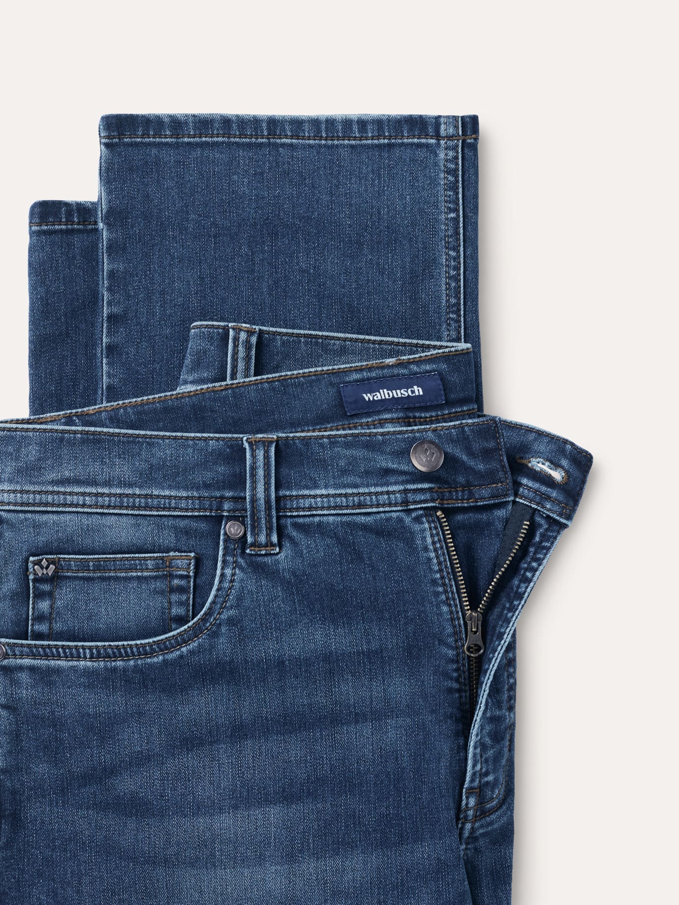 Walbusch Husky-Jeans Five Pocket Blue 29 8