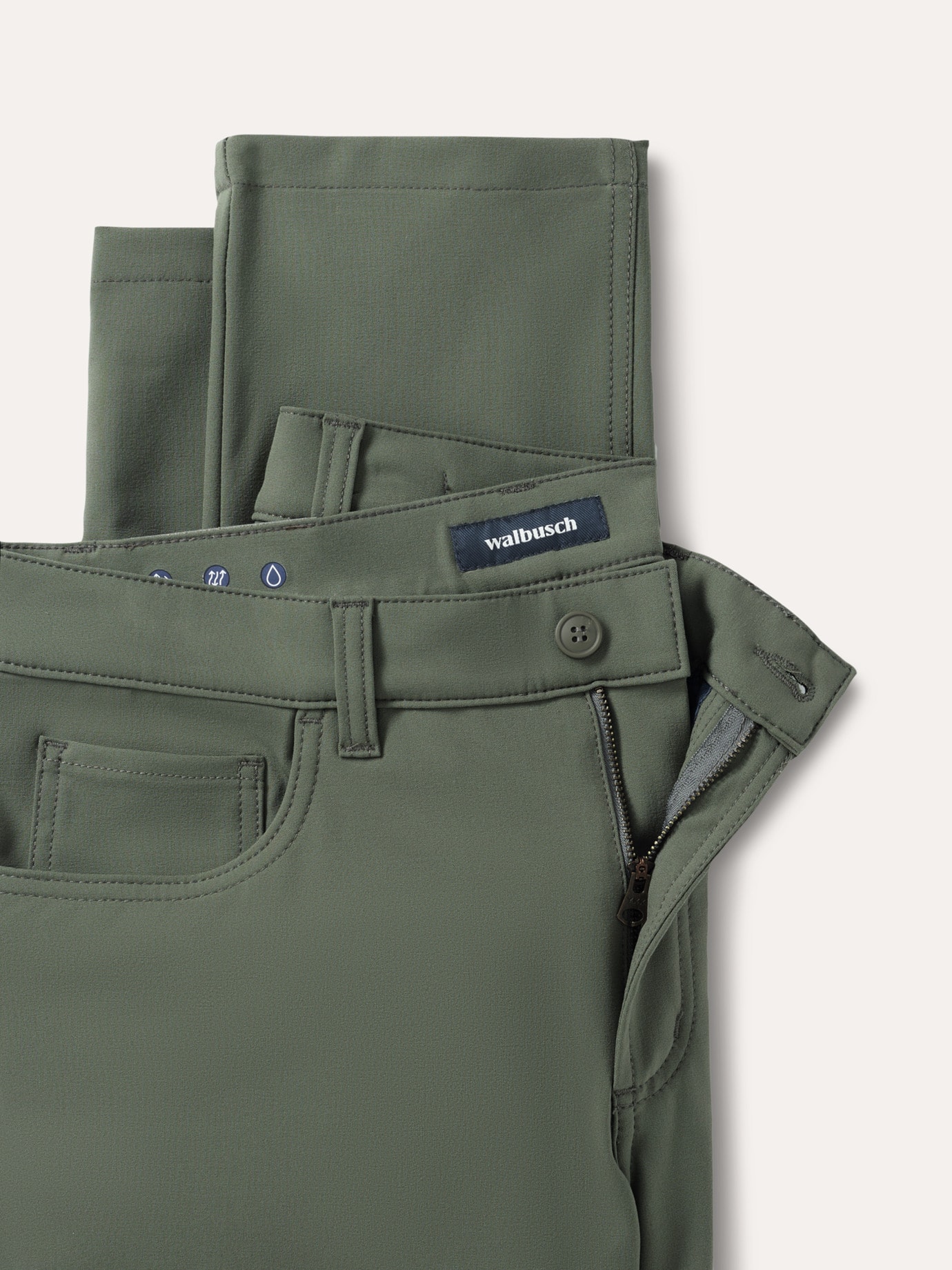 Walbusch Macht-Alles-Mit 5-Pocket 2.0 Green 52 4