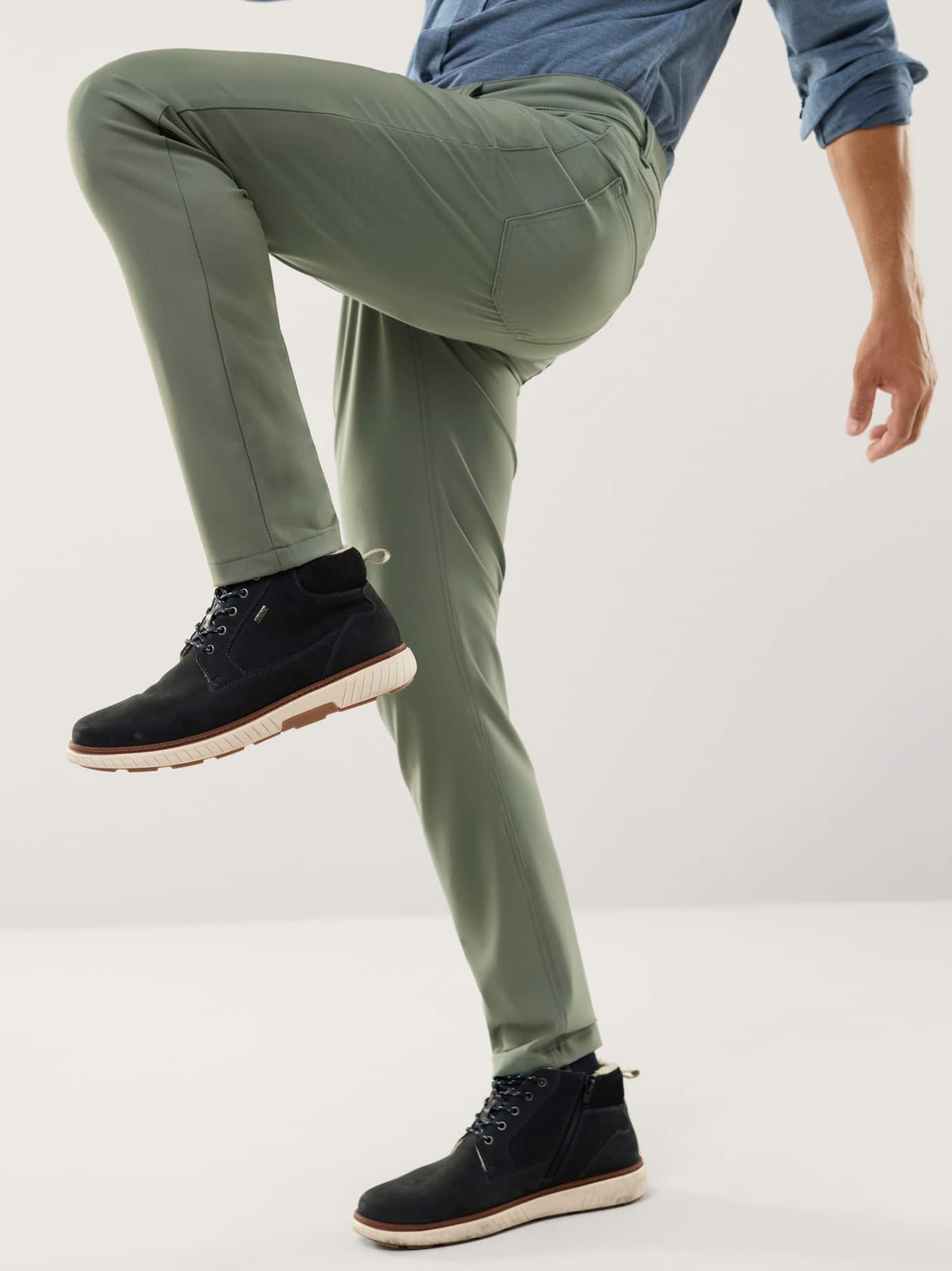 Walbusch Macht-Alles-Mit 5-Pocket 2.0 Green 52 2