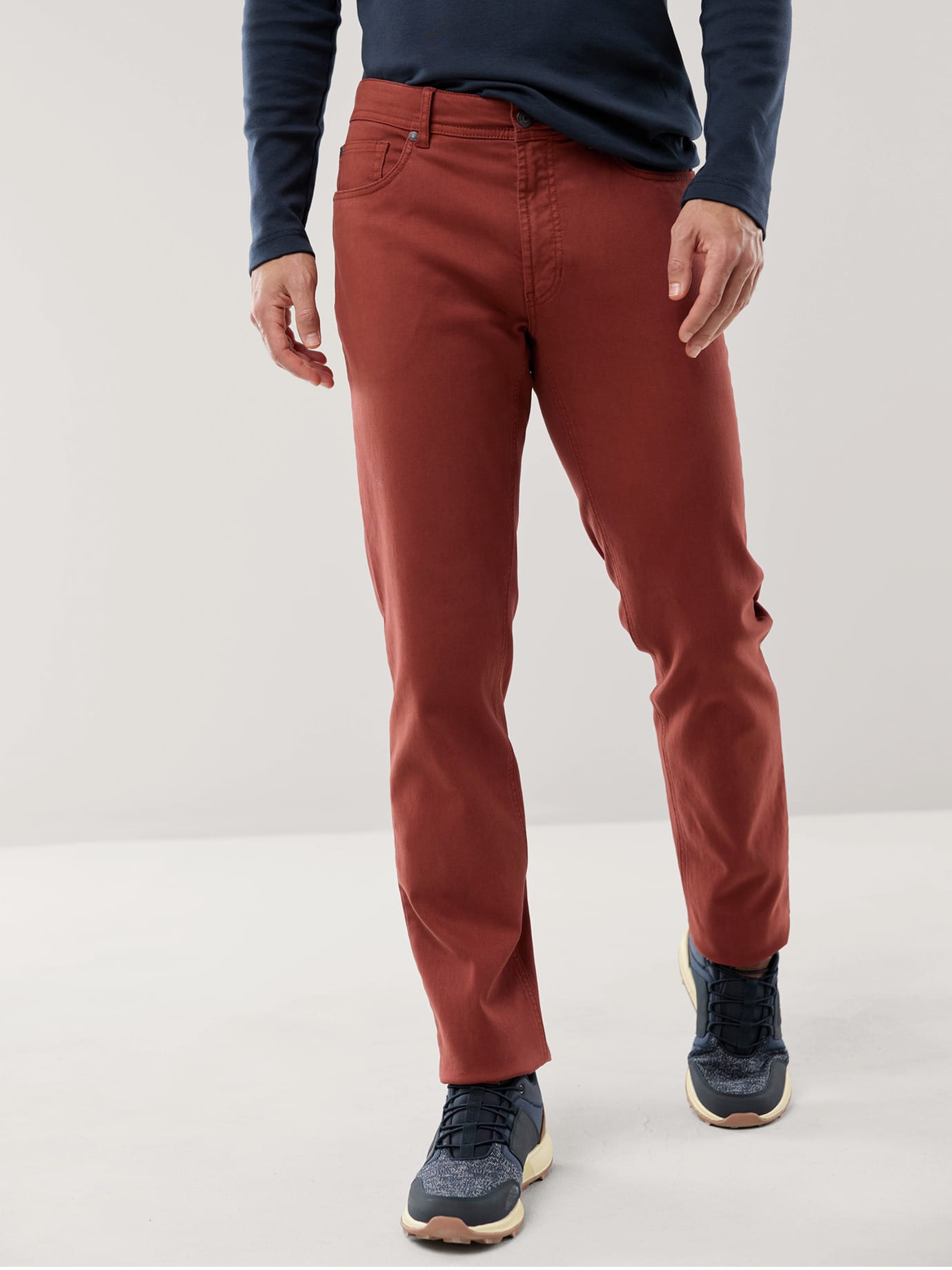 Walbusch Five-Pocket Trousers Orange 28 2
