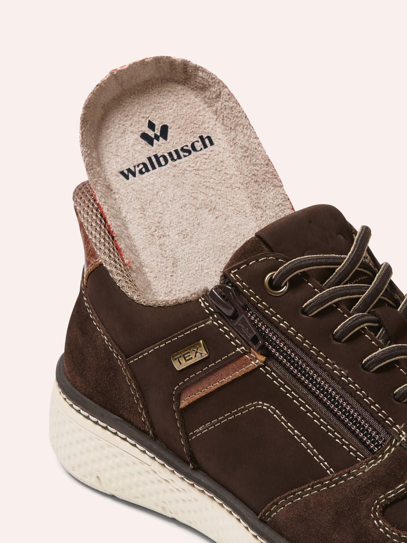 Walbusch Waterproof Sneaker Brown 43 3