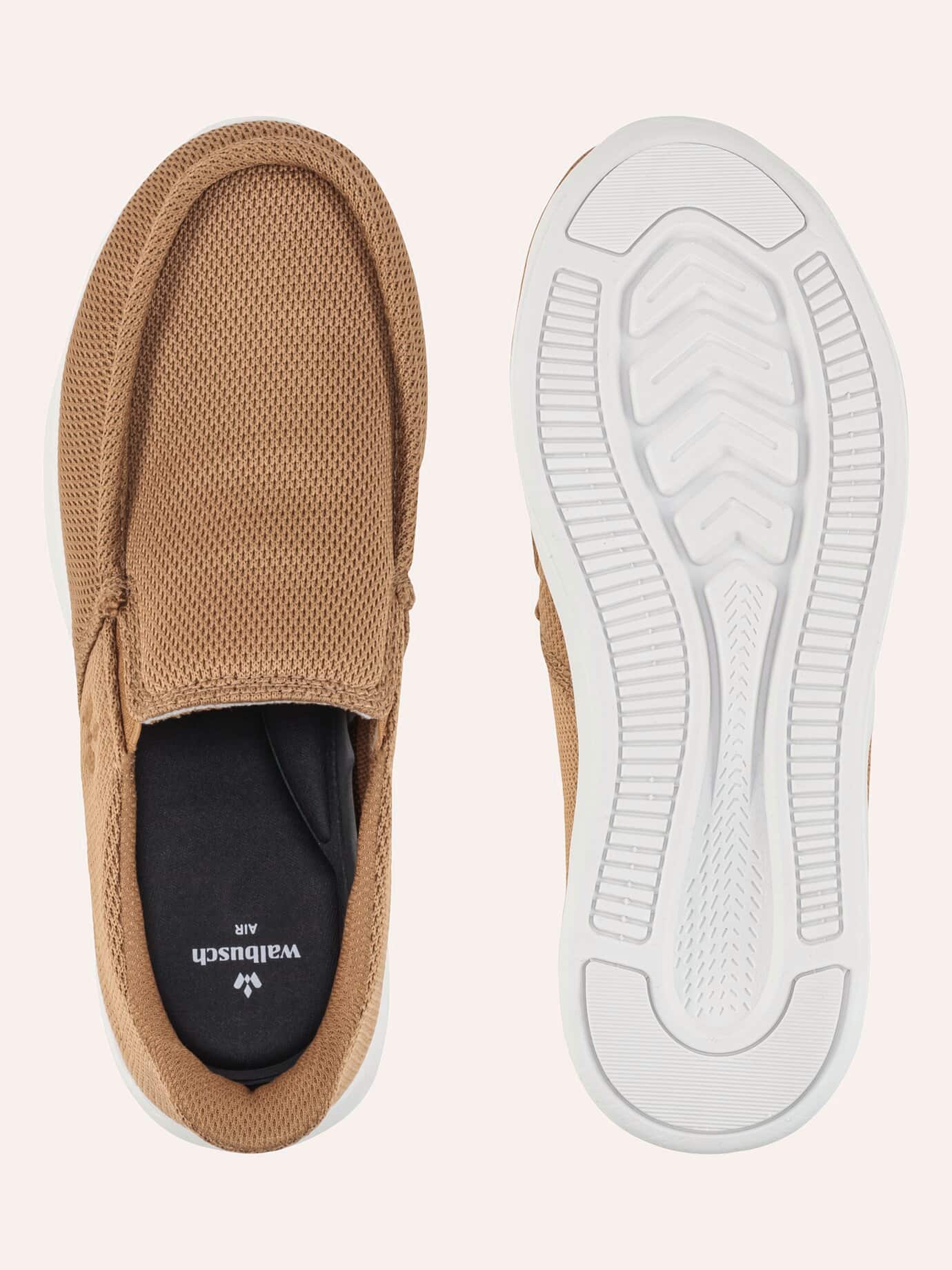 Walbusch Komfortslipper Mühelos, , Farbe Braun, 45, mühelos anziehbar ultraleicht Herren 2