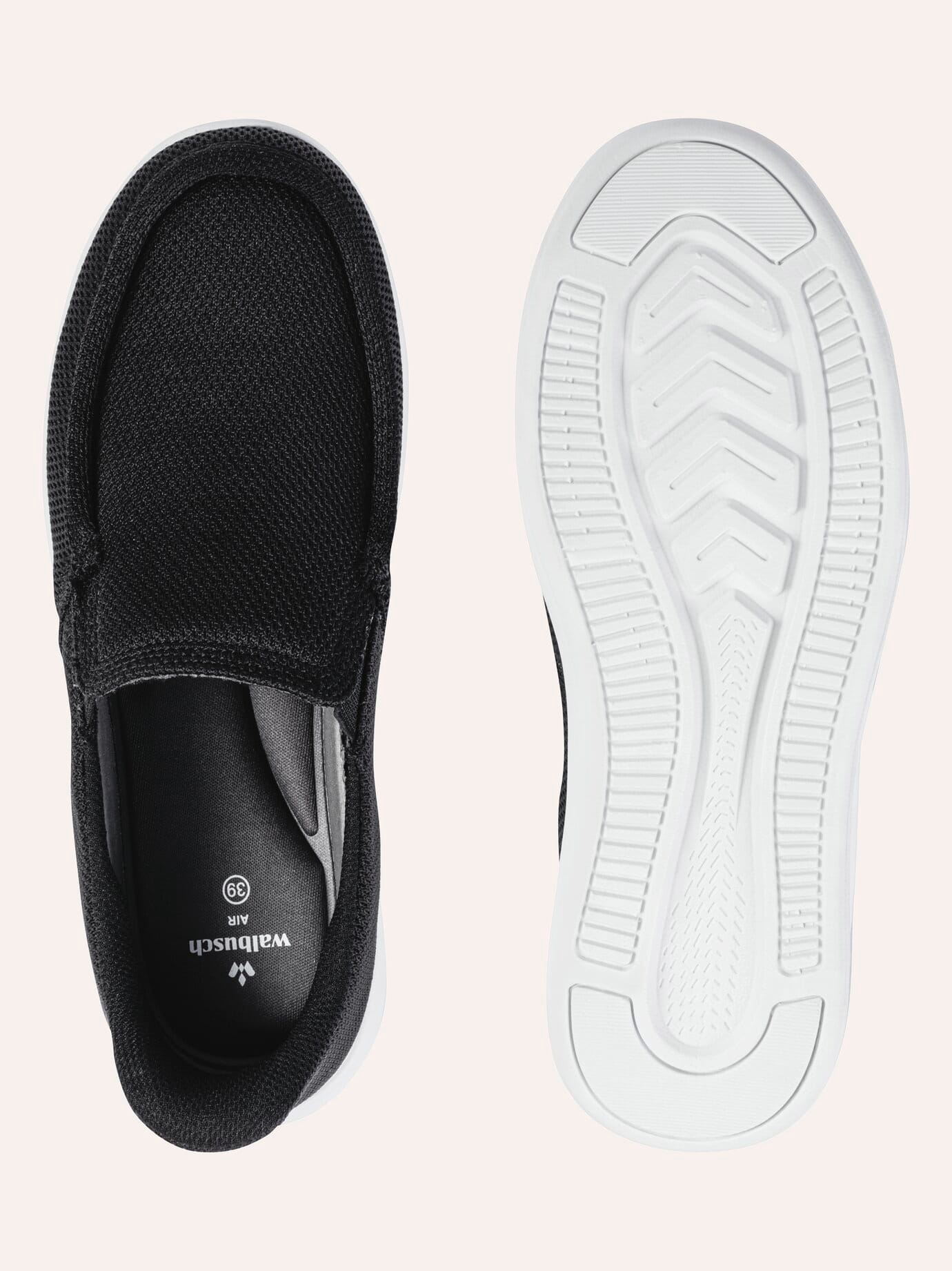 Walbusch Komfortslipper Mühelos Slipper Black 41 2