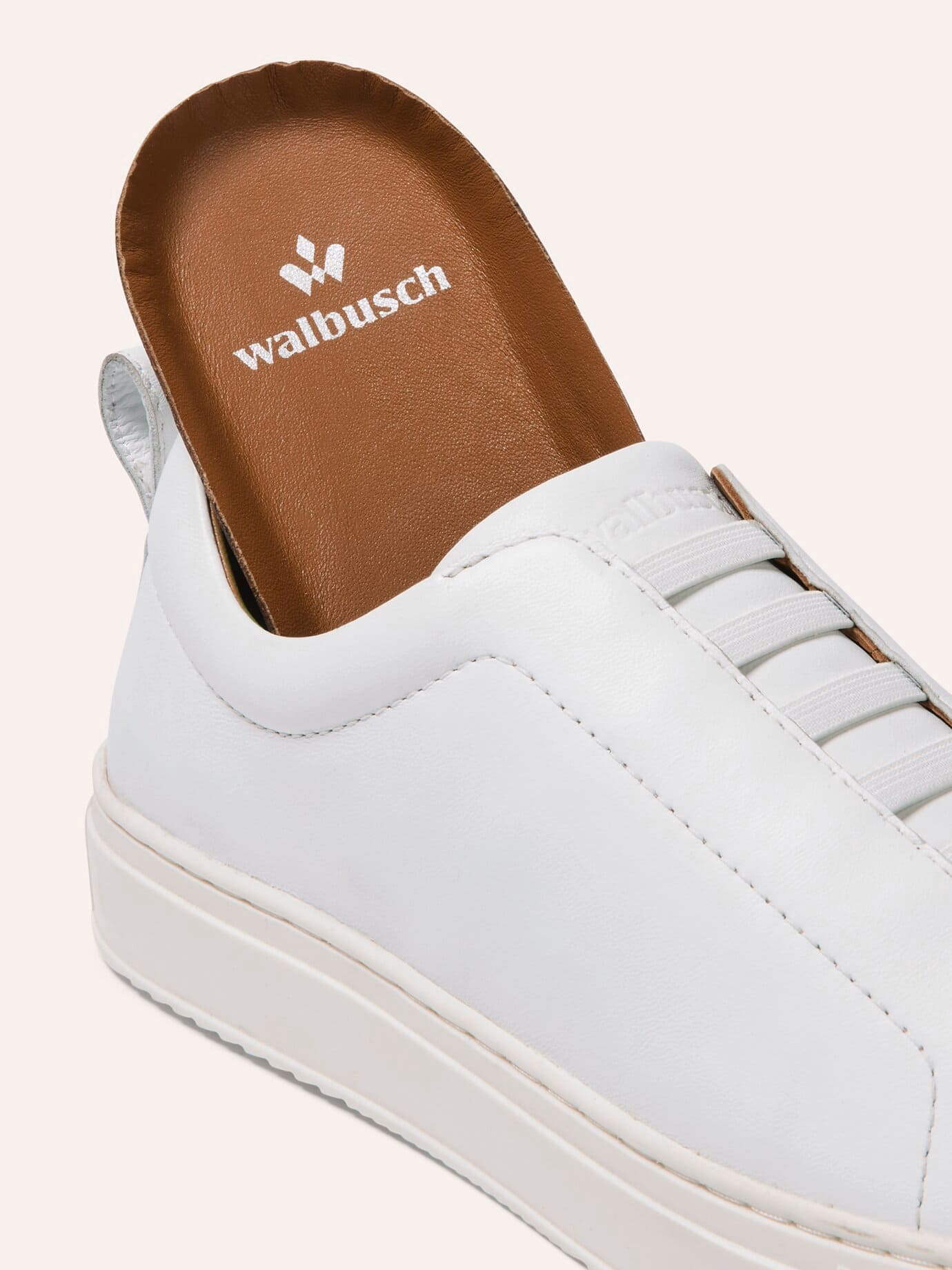 Walbusch Smart Casual Slip-on Sneaker White Size 39 3