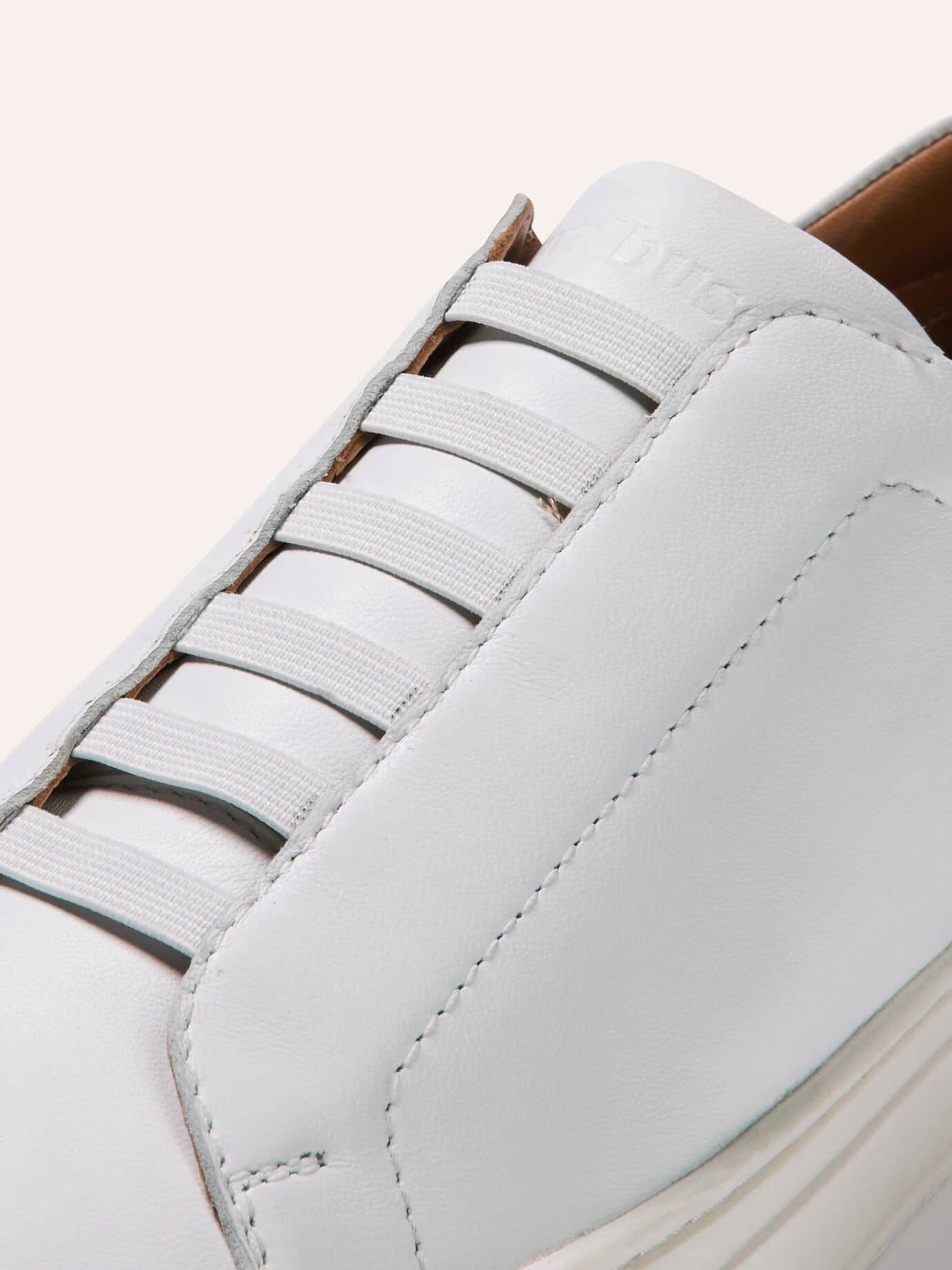 Walbusch Smart Casual Slip-on Sneaker White Size 39 4