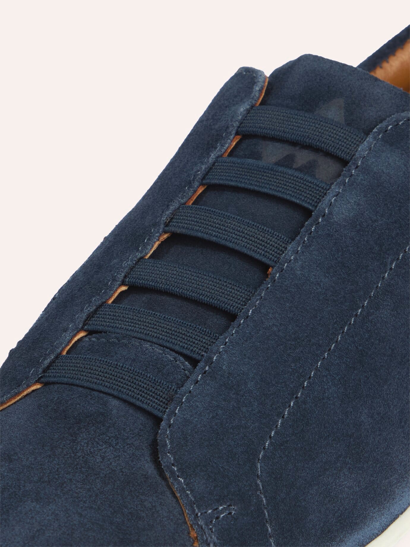 Walbusch Smart Casual Sneaker, noch offen: Größenlauf, Farbe Blau, 39, ohne Schnüren atmungsaktives Lederfutter Herren 4