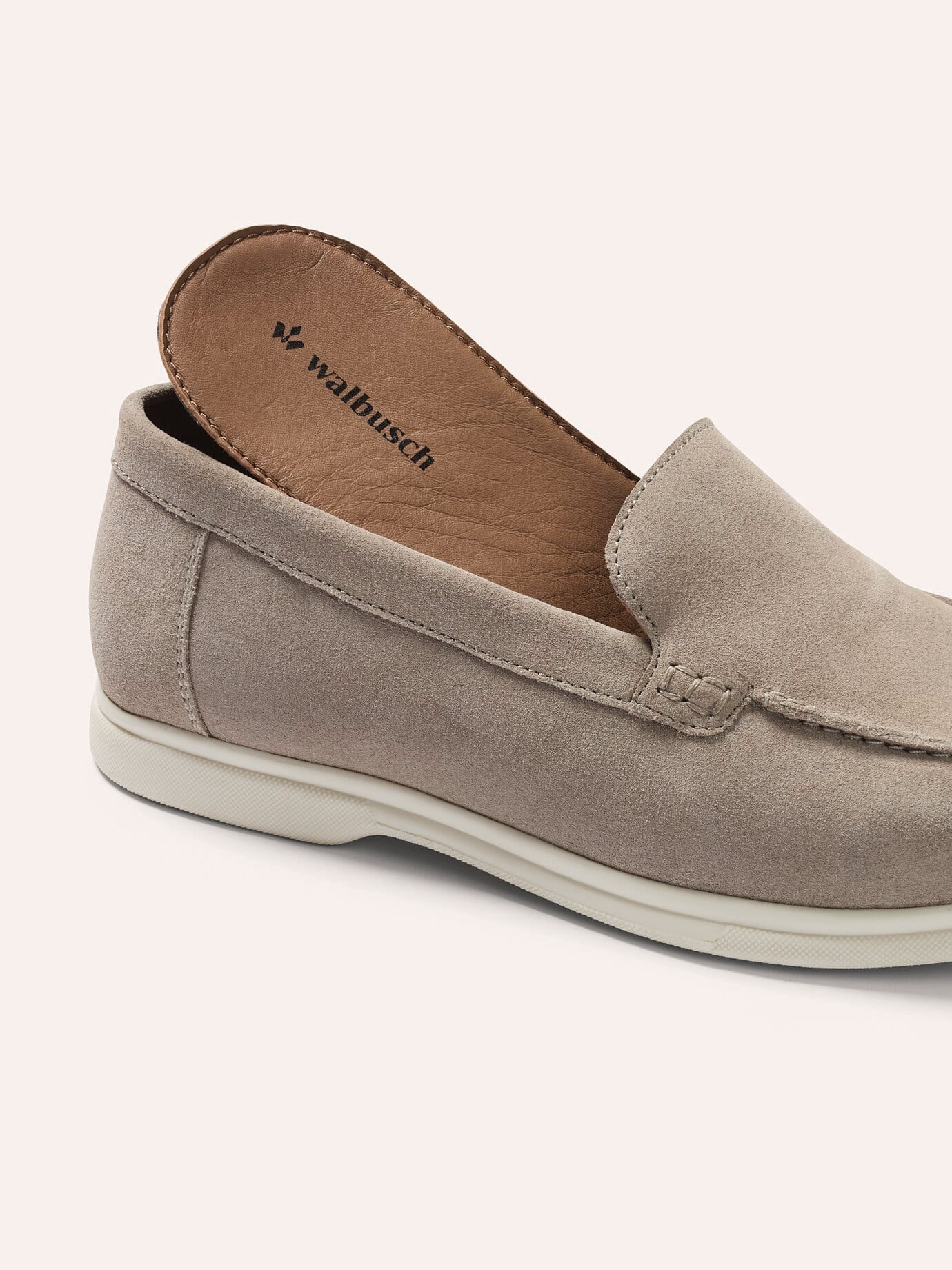 Walbusch Velours Loafer Beige 41 3