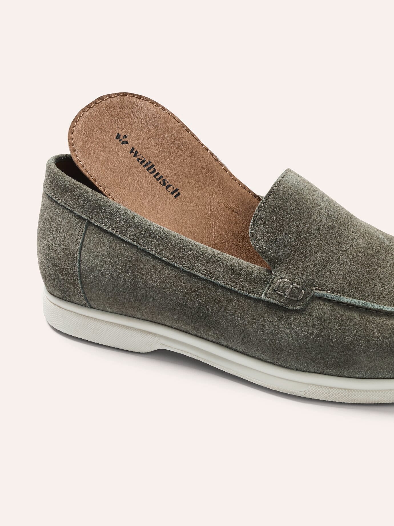 Walbusch Suede Loafer Green 41 3