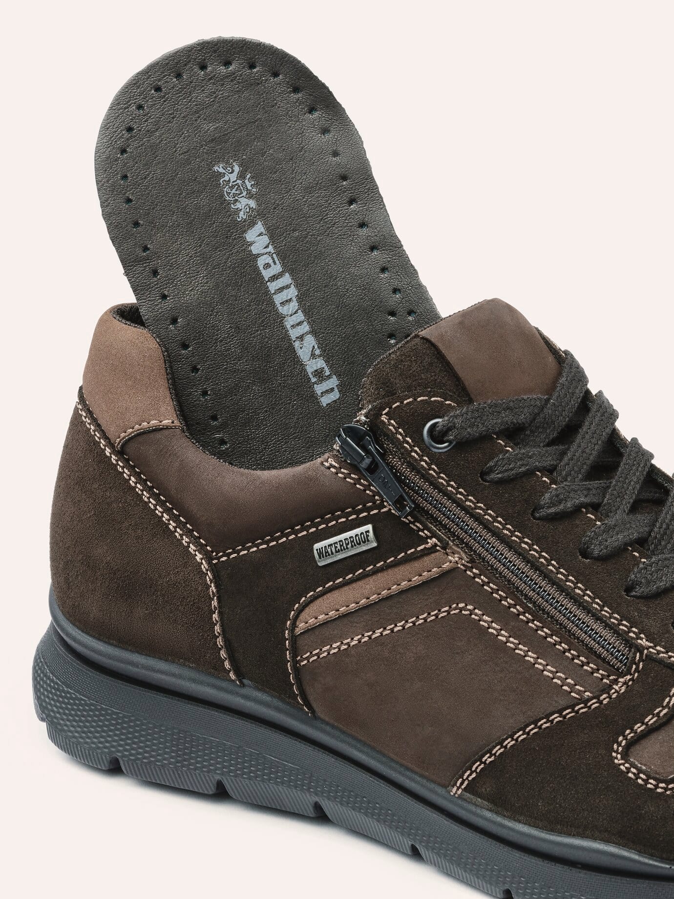 Walbusch Aquastop Sneaker Brown 39 4