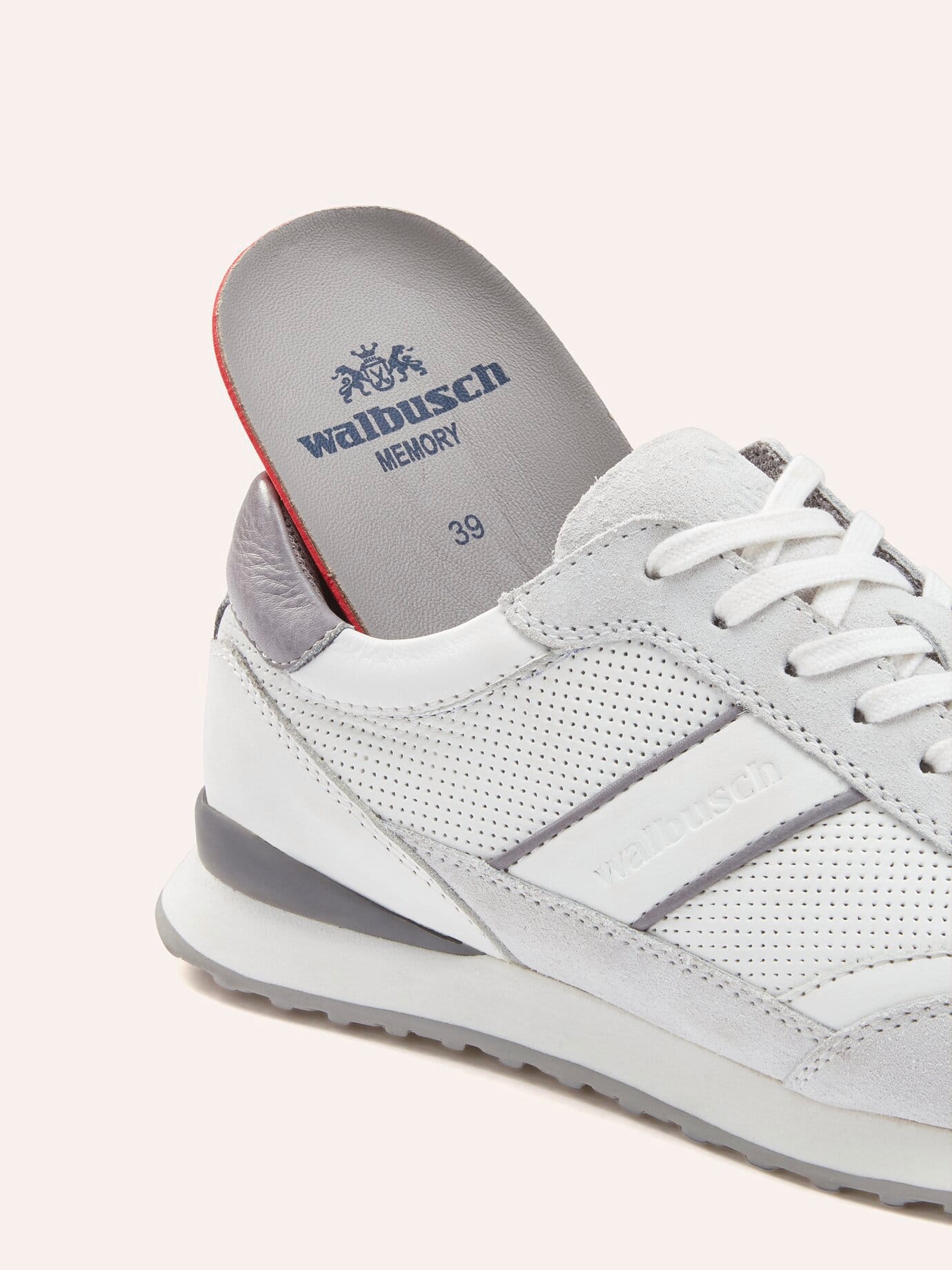 Walbusch Komfort Perfo Sneaker White 45 3