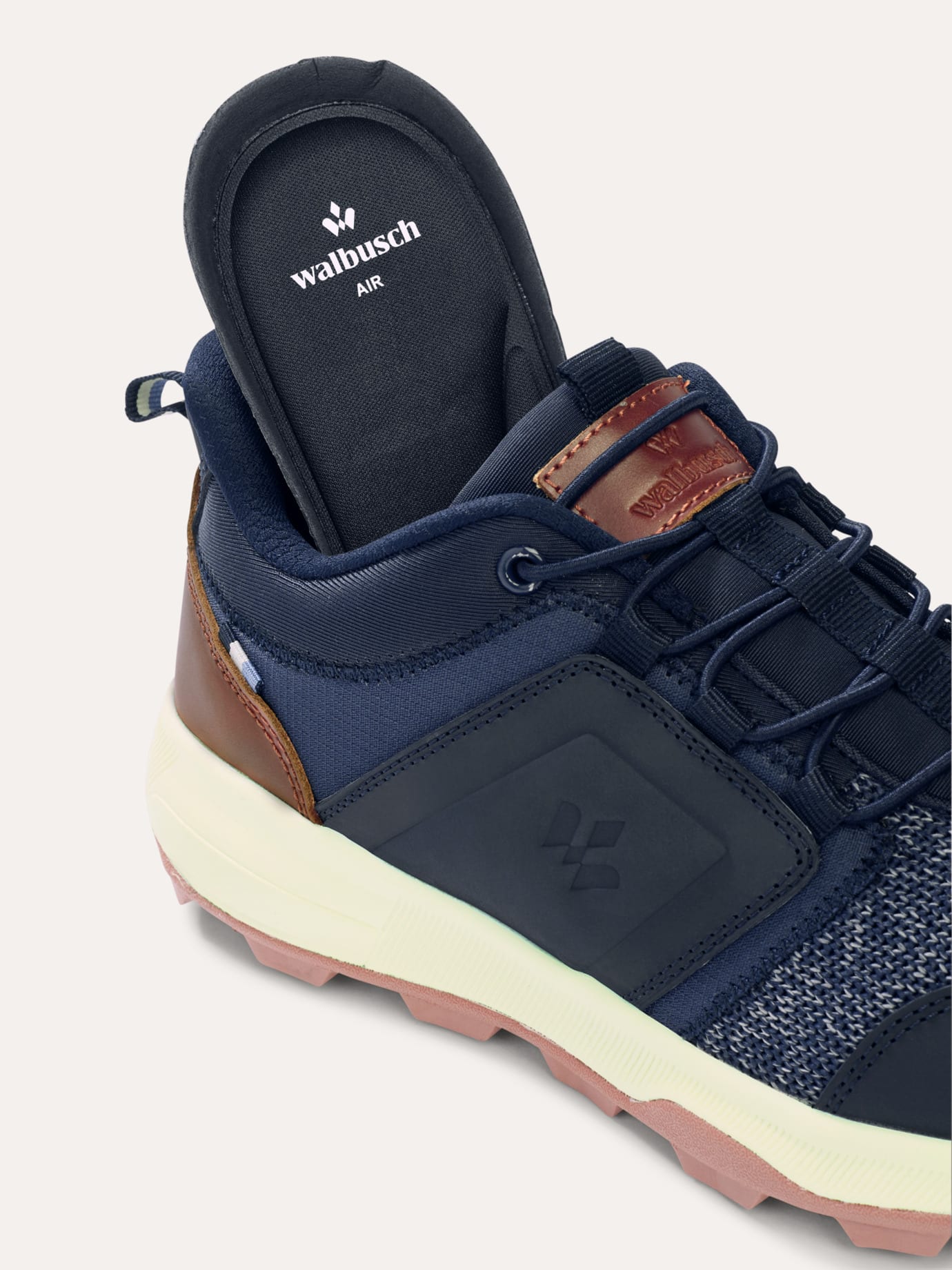 Walbusch Materialmix Sneaker Blue 40 3