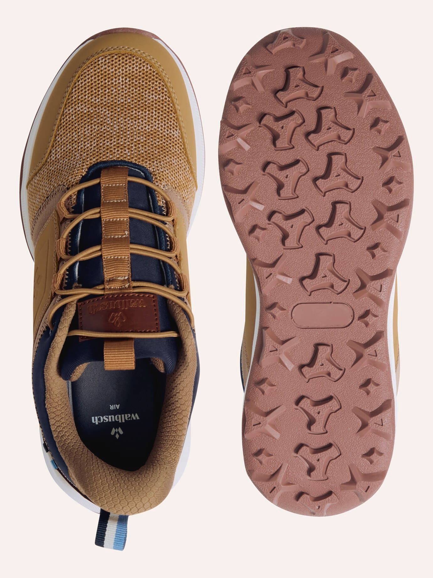 Walbusch Materialmix Sneaker Mühelos Brown 46 2