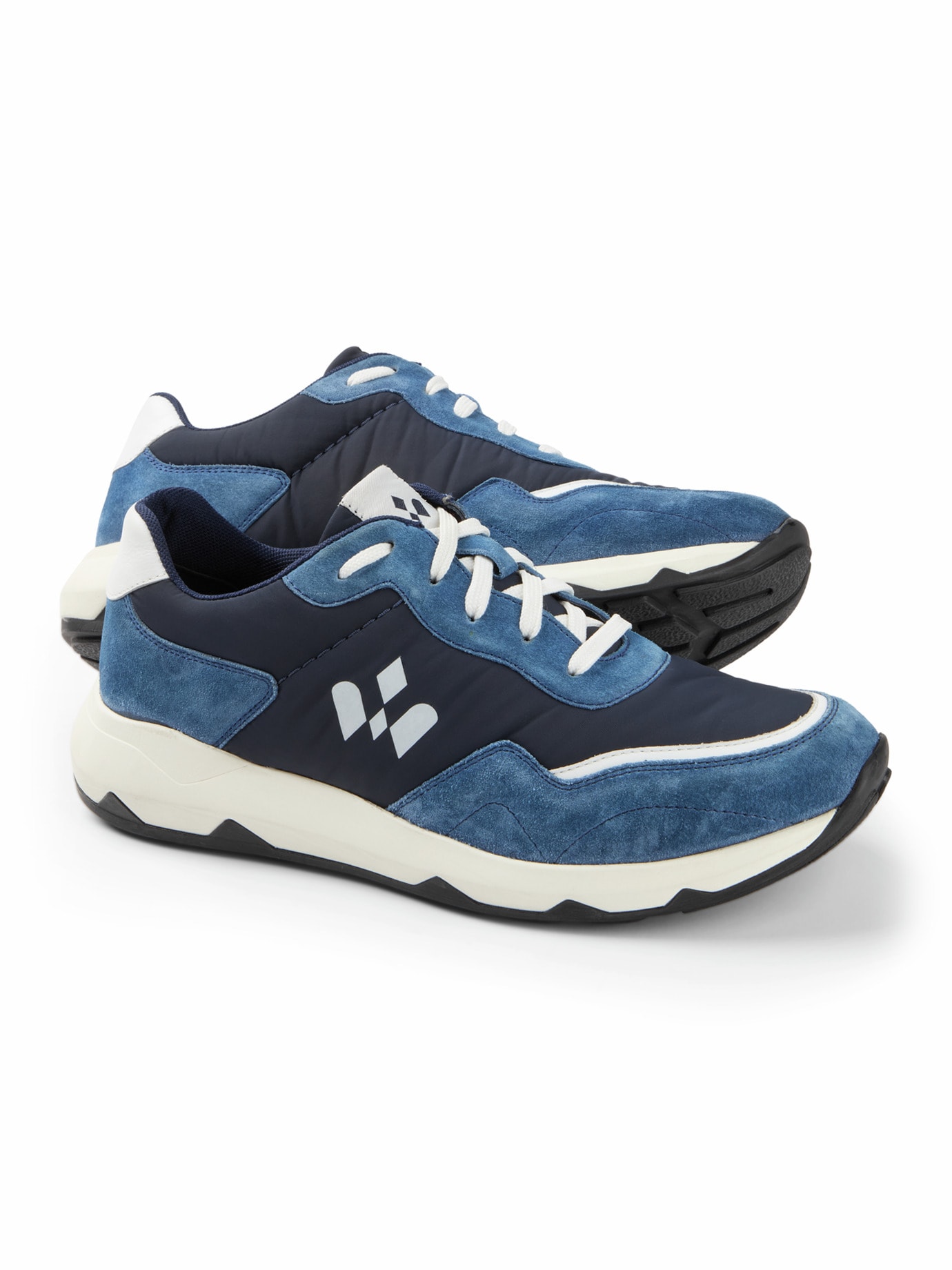 Favoriten-Sneaker Blau/Beige