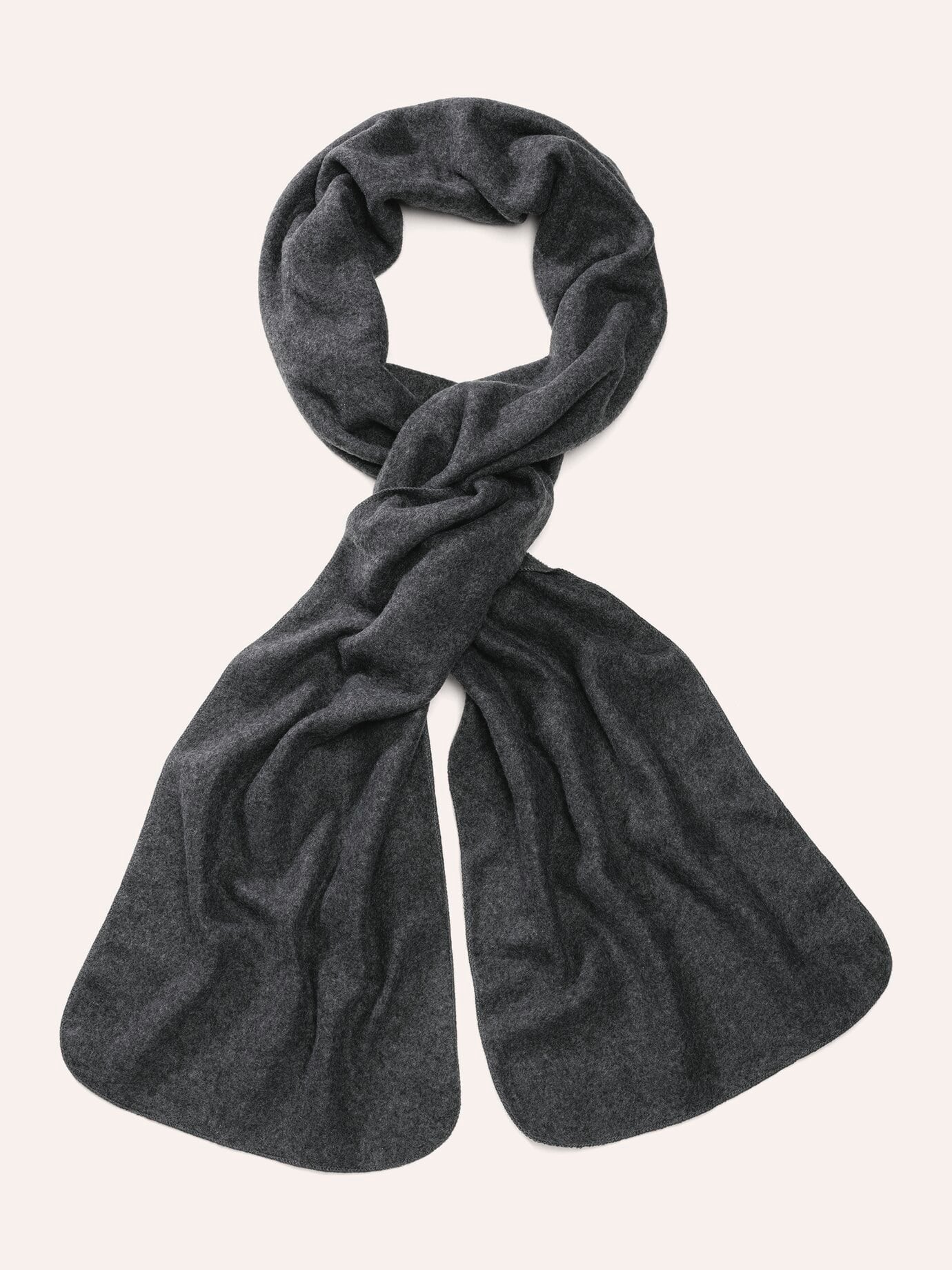 Fleece-Schal, , Farbe Grau, 01, angenehm wärmend weicher Fleece Herren