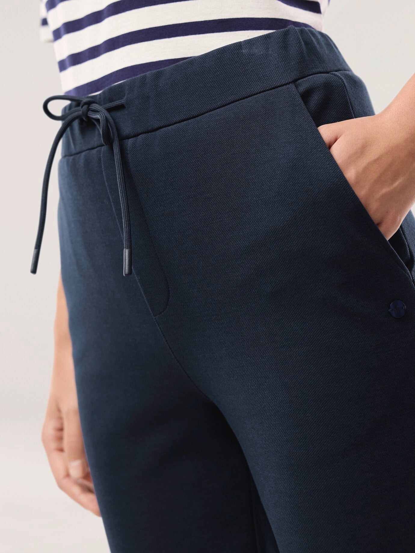 Walbusch Jersey Twill Trousers Blue 23 4