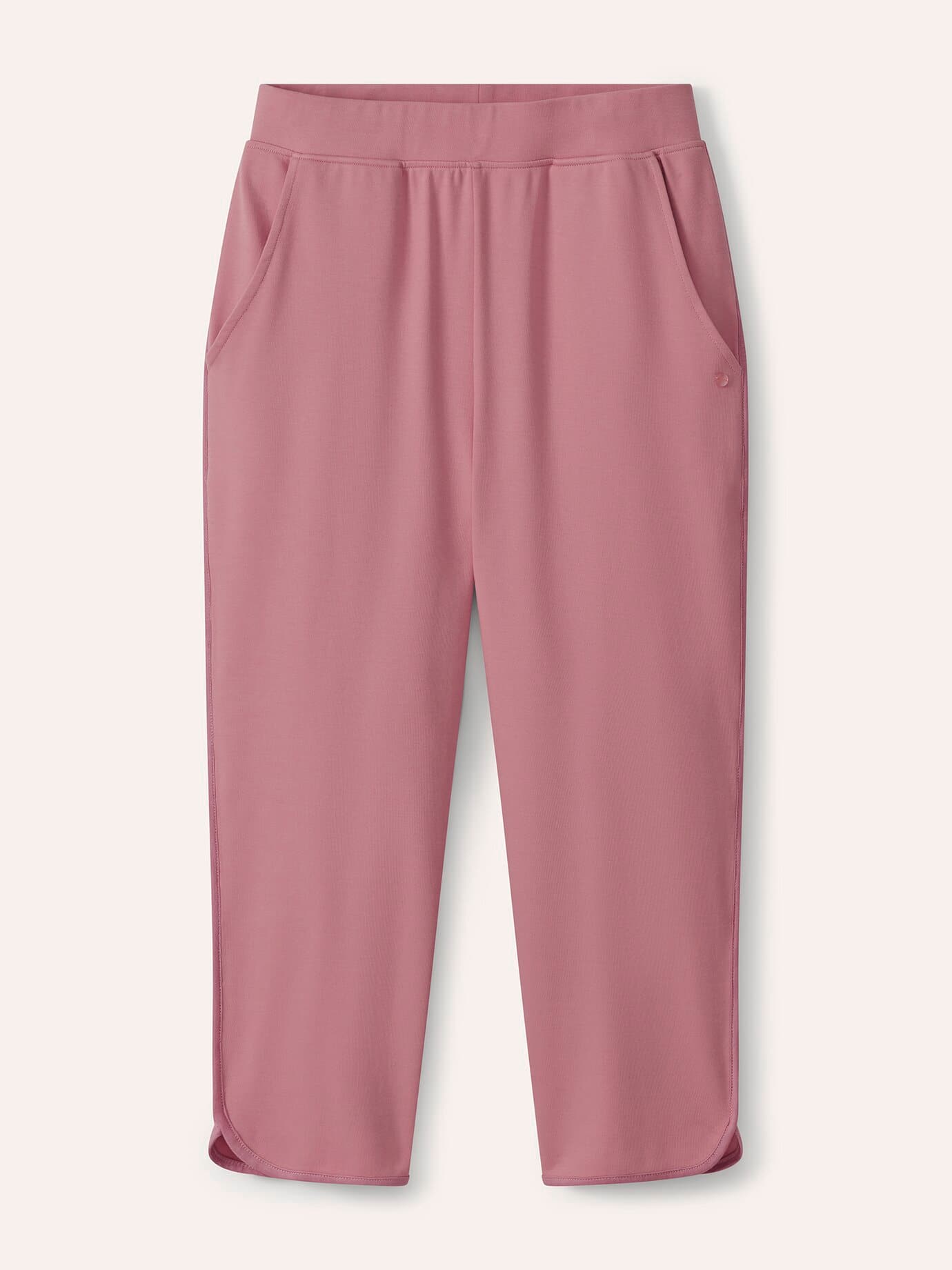 Walbusch Baumwollstretch Caprihose, normale Größen, Farbe Rosa, 48, hautsympathische Baumwolle bequem dank Elasthan Damen 2