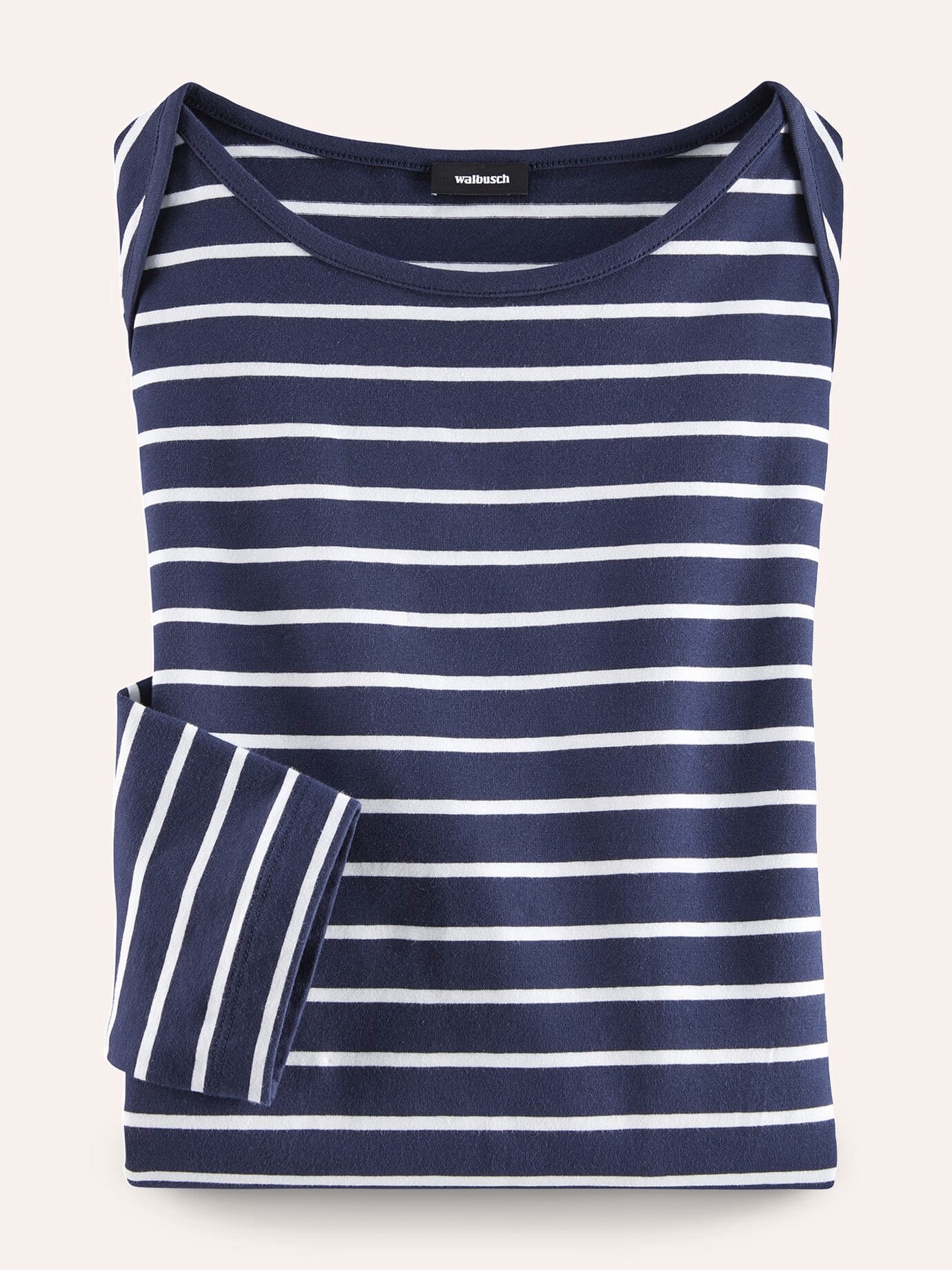 Walbusch la Ville Striped Shirt Blue 46 7