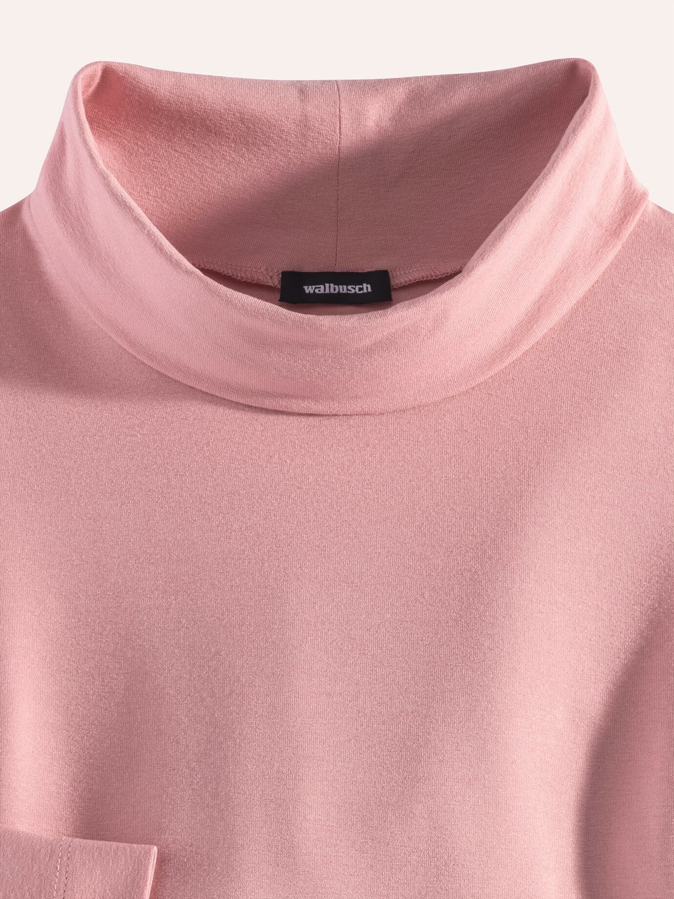 Walbusch Viscose Roll-Neck Top Pink 52/54 4
