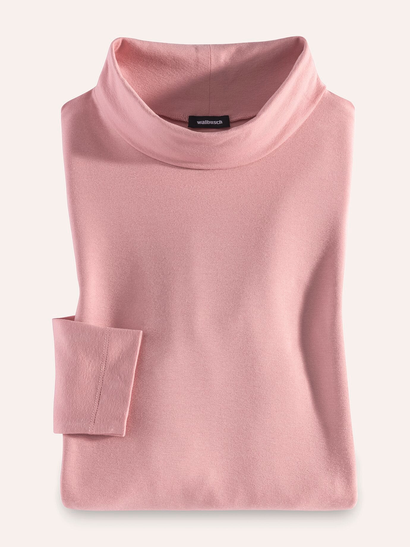 Walbusch Viscose Roll-Neck Top Pink 52/54 3