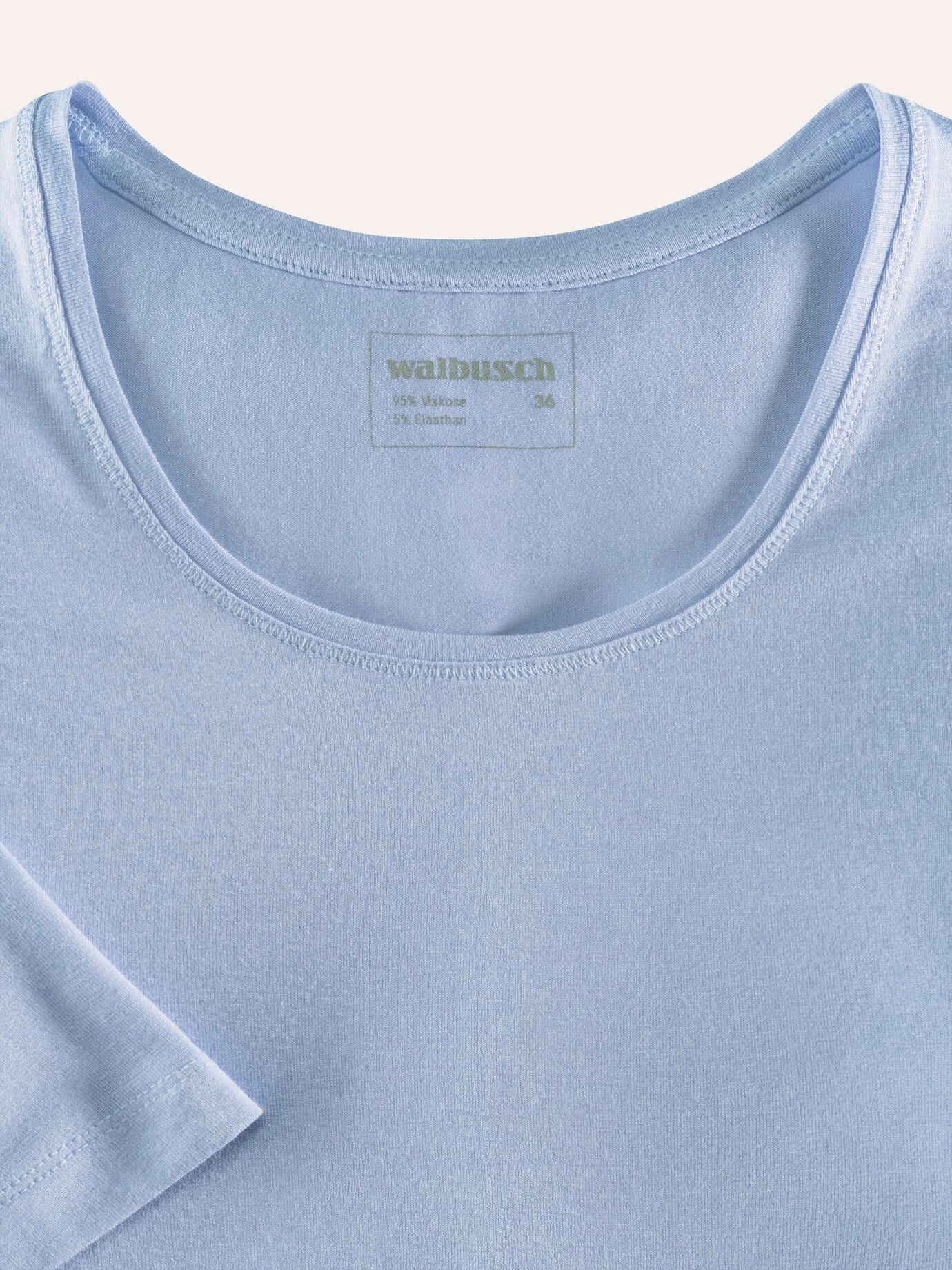 Walbusch Viskose-Shirt Blue 38 8