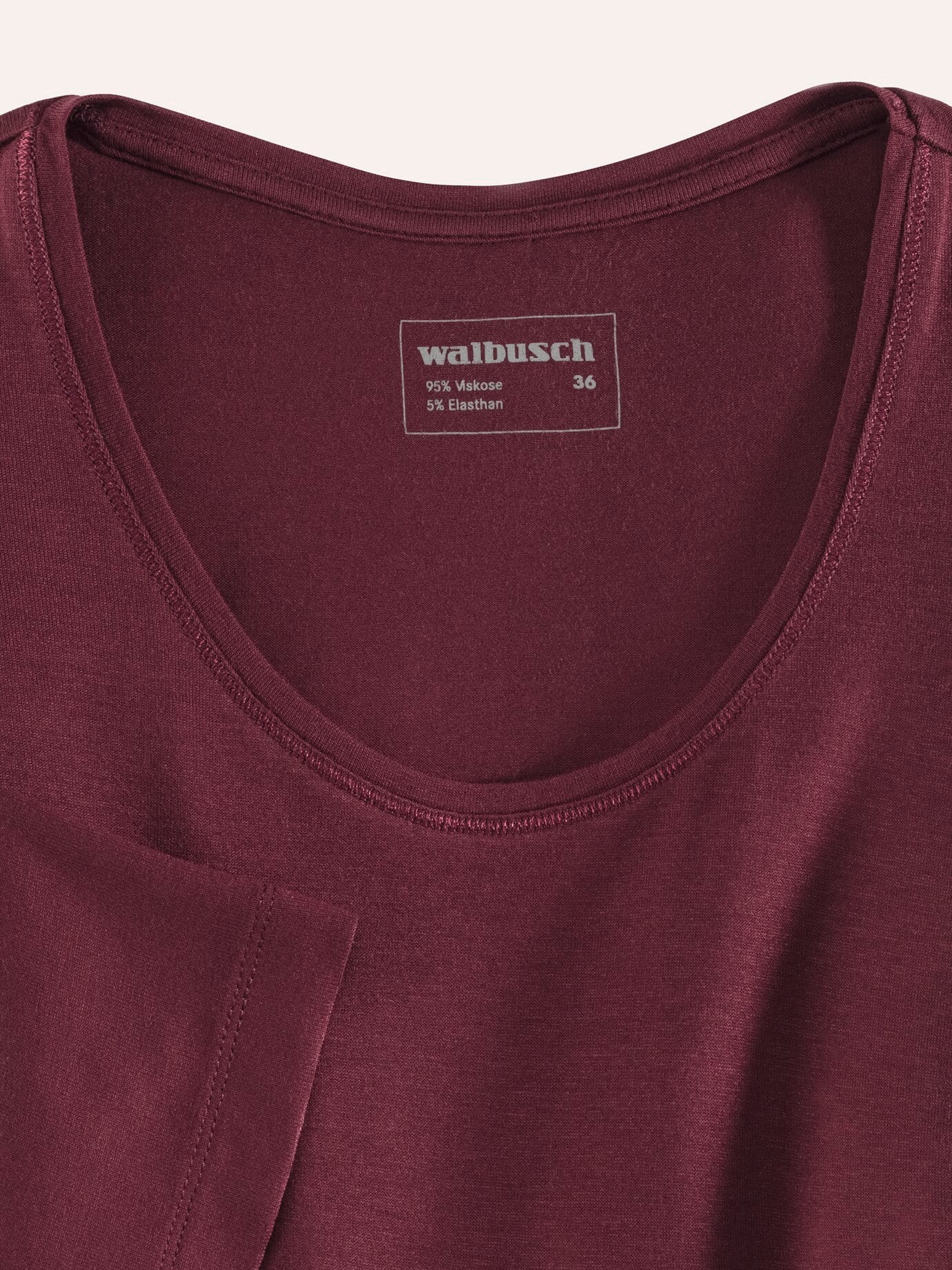 Walbusch Viscose Shirt Women Purple 44 4