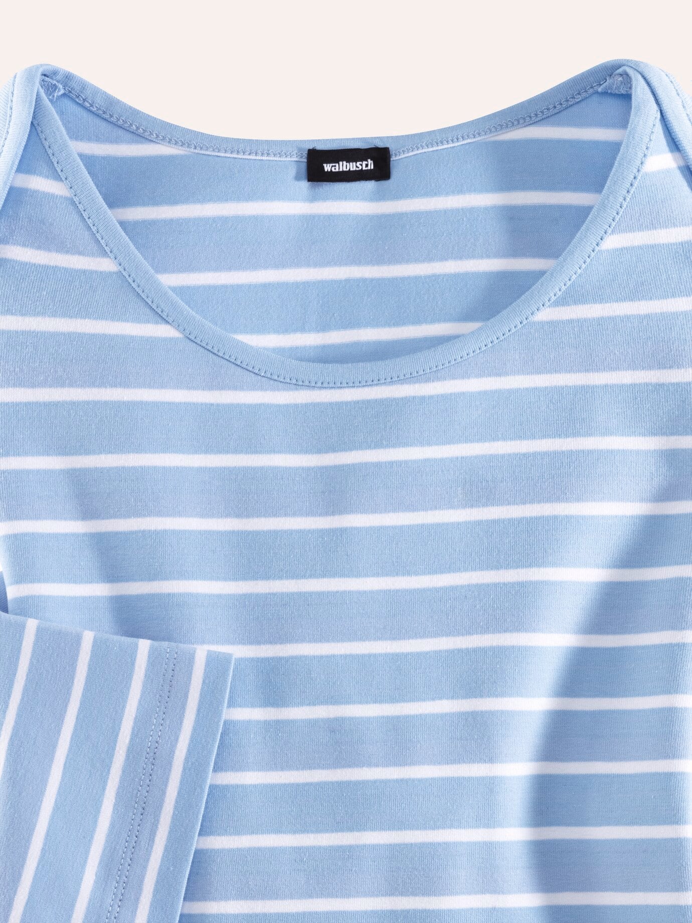 Walbusch la Ville Striped Shirt Blue 46 4