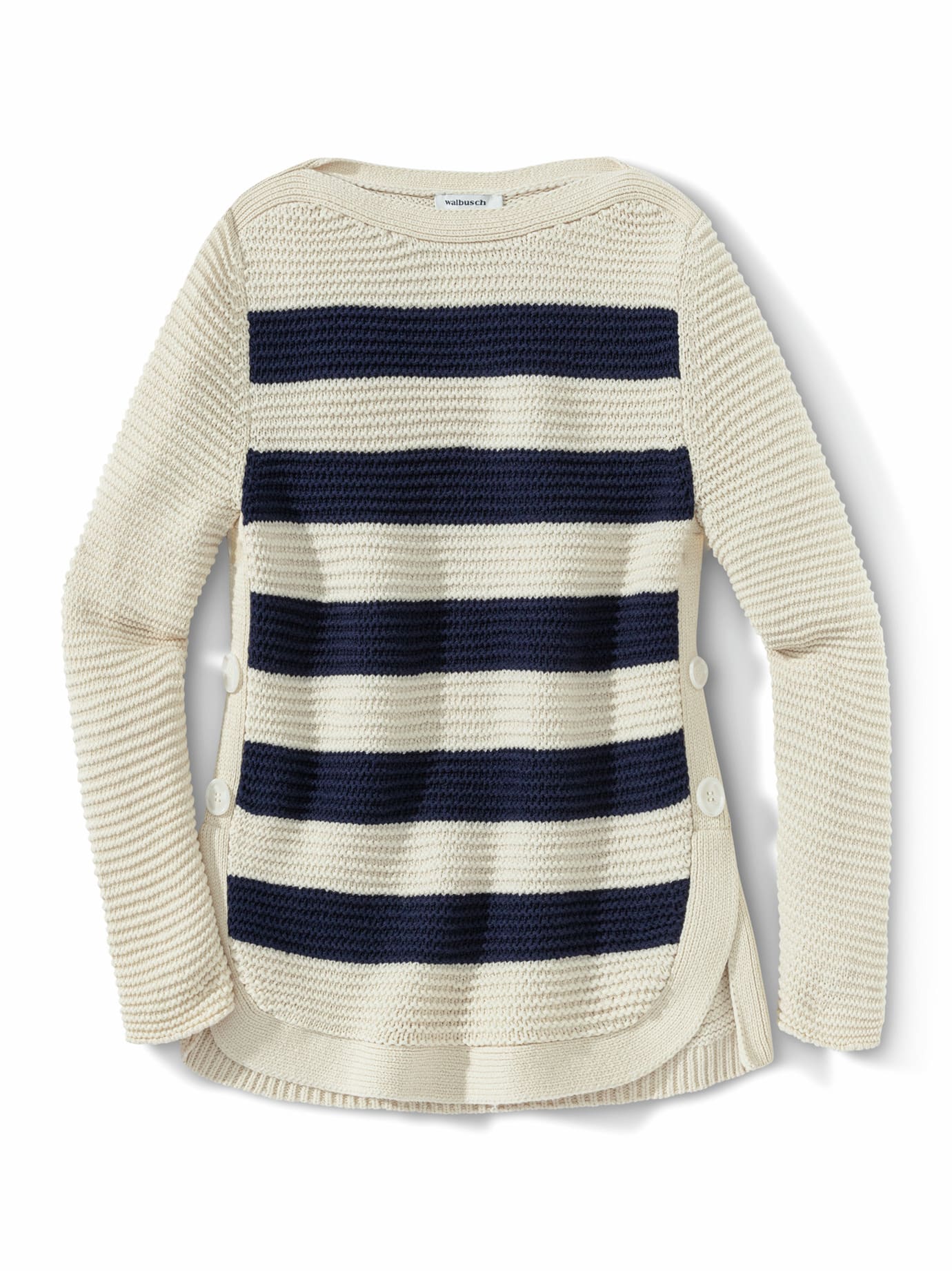 Bretagne Bretonischer Pullover Herren Breton-Pullover Baumwollmix