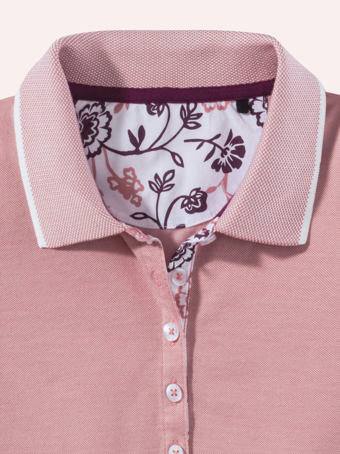 Walbusch Extraglatt-Polo Damen Rosa 42 3