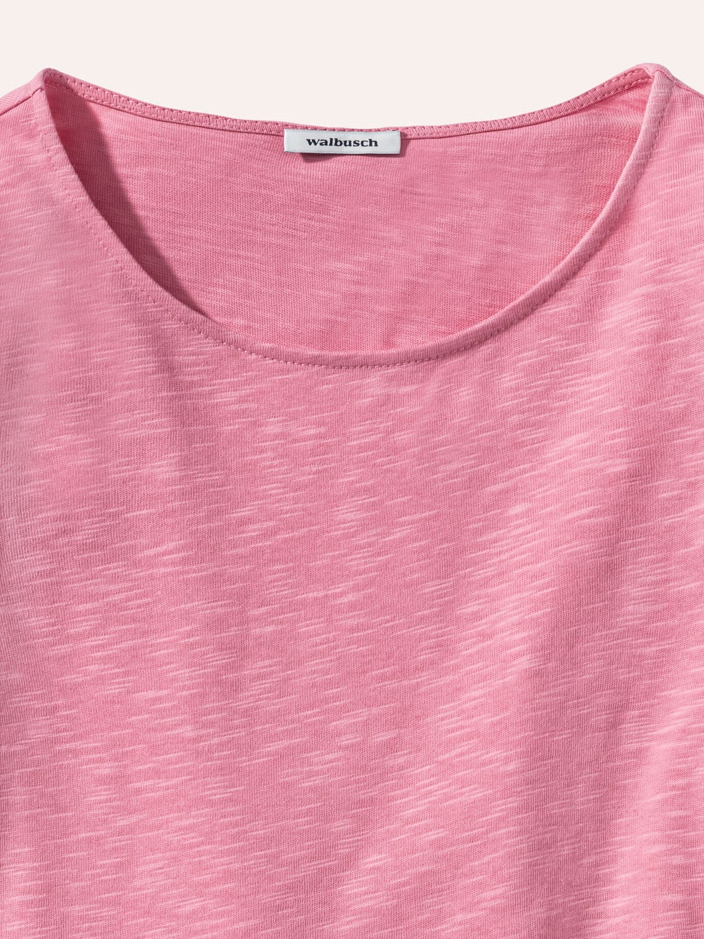 Walbusch Cotton Shirt Decorative Lace Pink 48 4