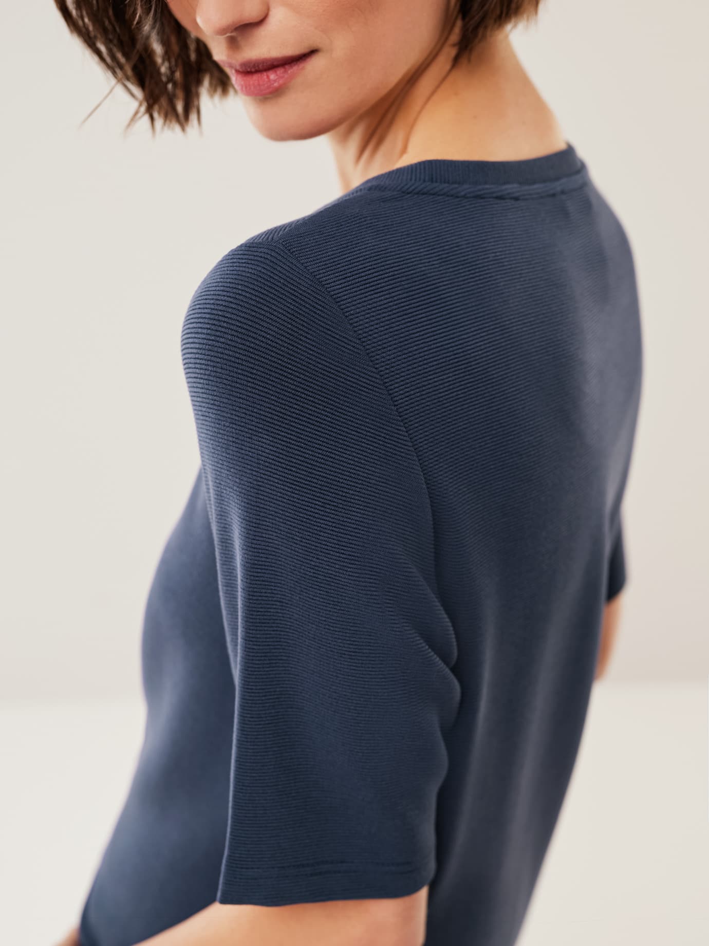 Walbusch Ottoman Shirt Blau 38 2