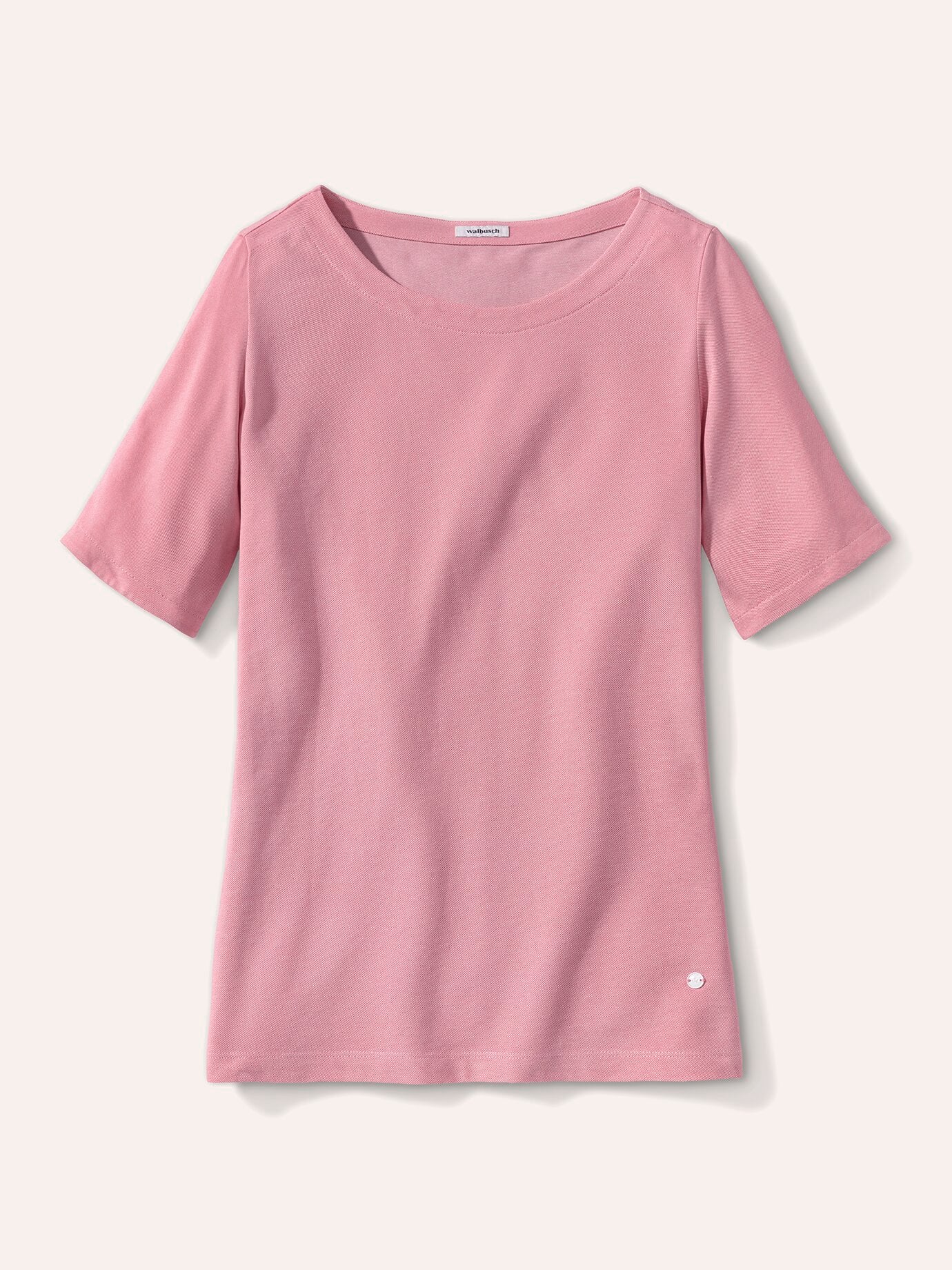 Walbusch Extraglatt Shirt, normale Größen, Farbe Rosa, 44, bügelfrei atmungsaktiv Damen 3