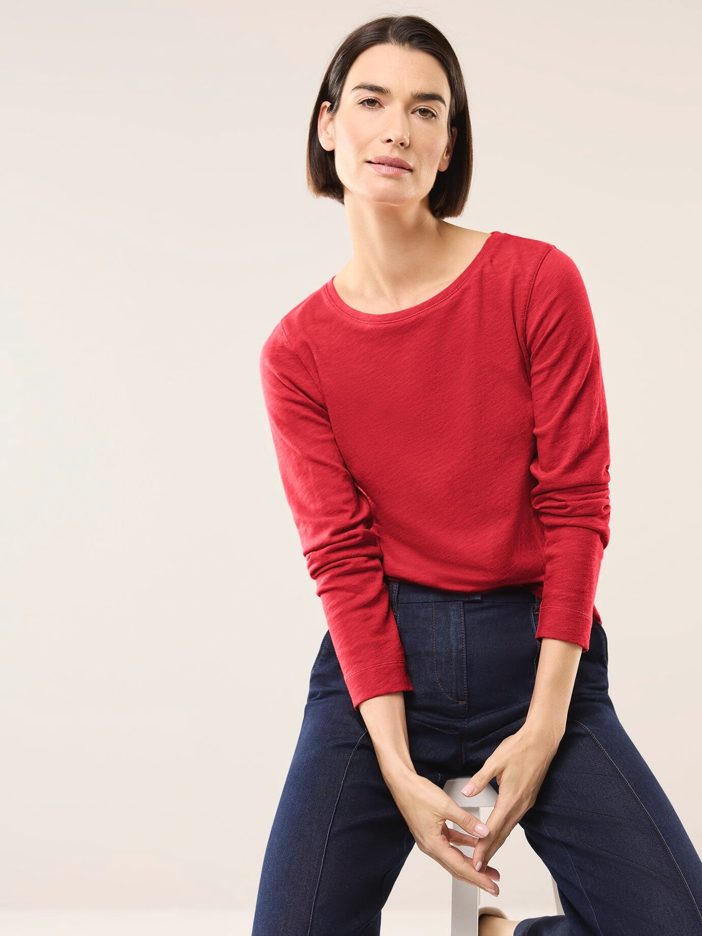 Thumbnail - Baumwollshirt aus Flammengarn