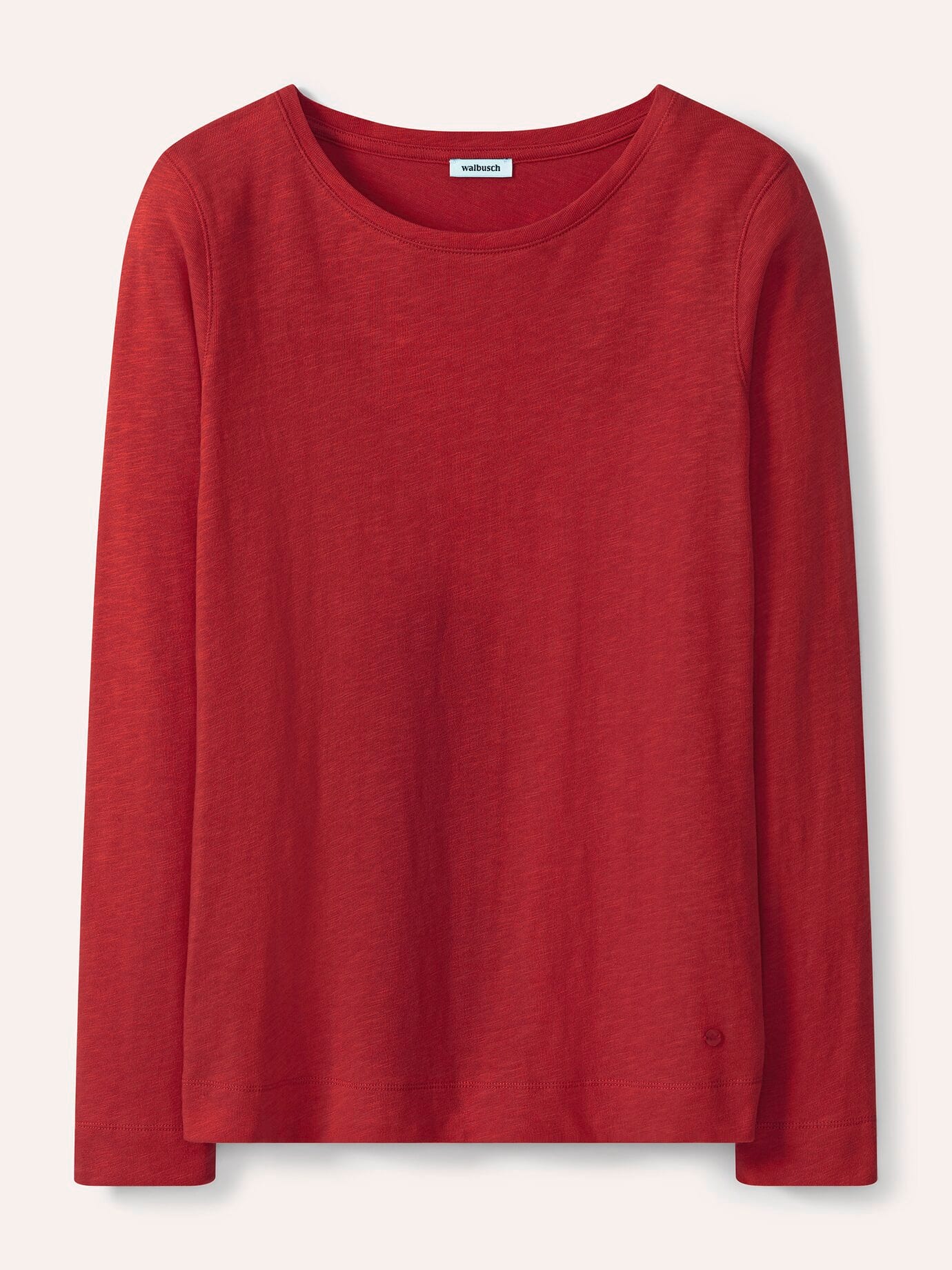 Walbusch Baumwollshirt aus Flammengarn, normale Größen, Farbe Rot, 52, reine Baumwolle Flammengarn Damen 3