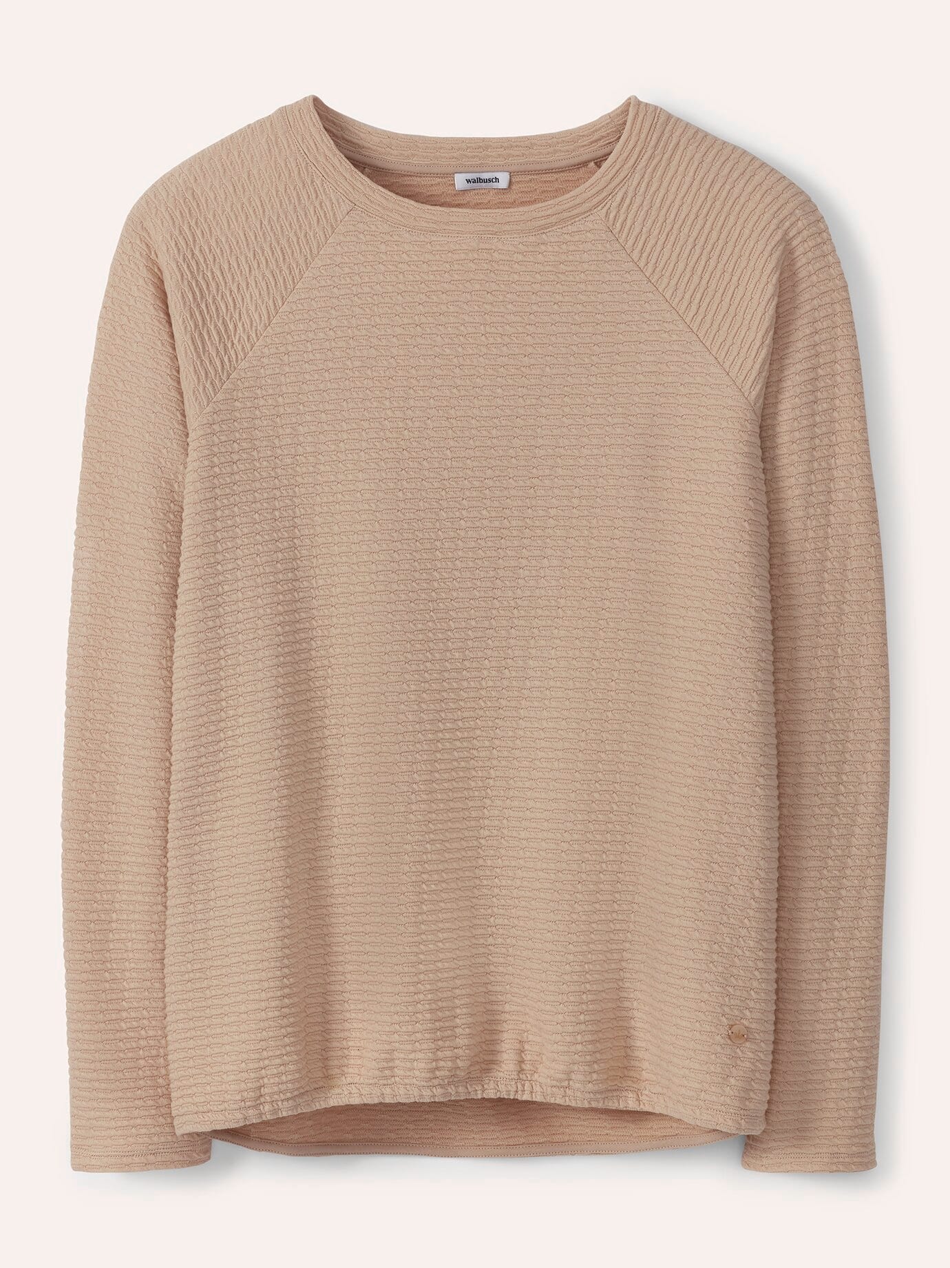 Walbusch Textured Sweatshirt Beige Size 48 3