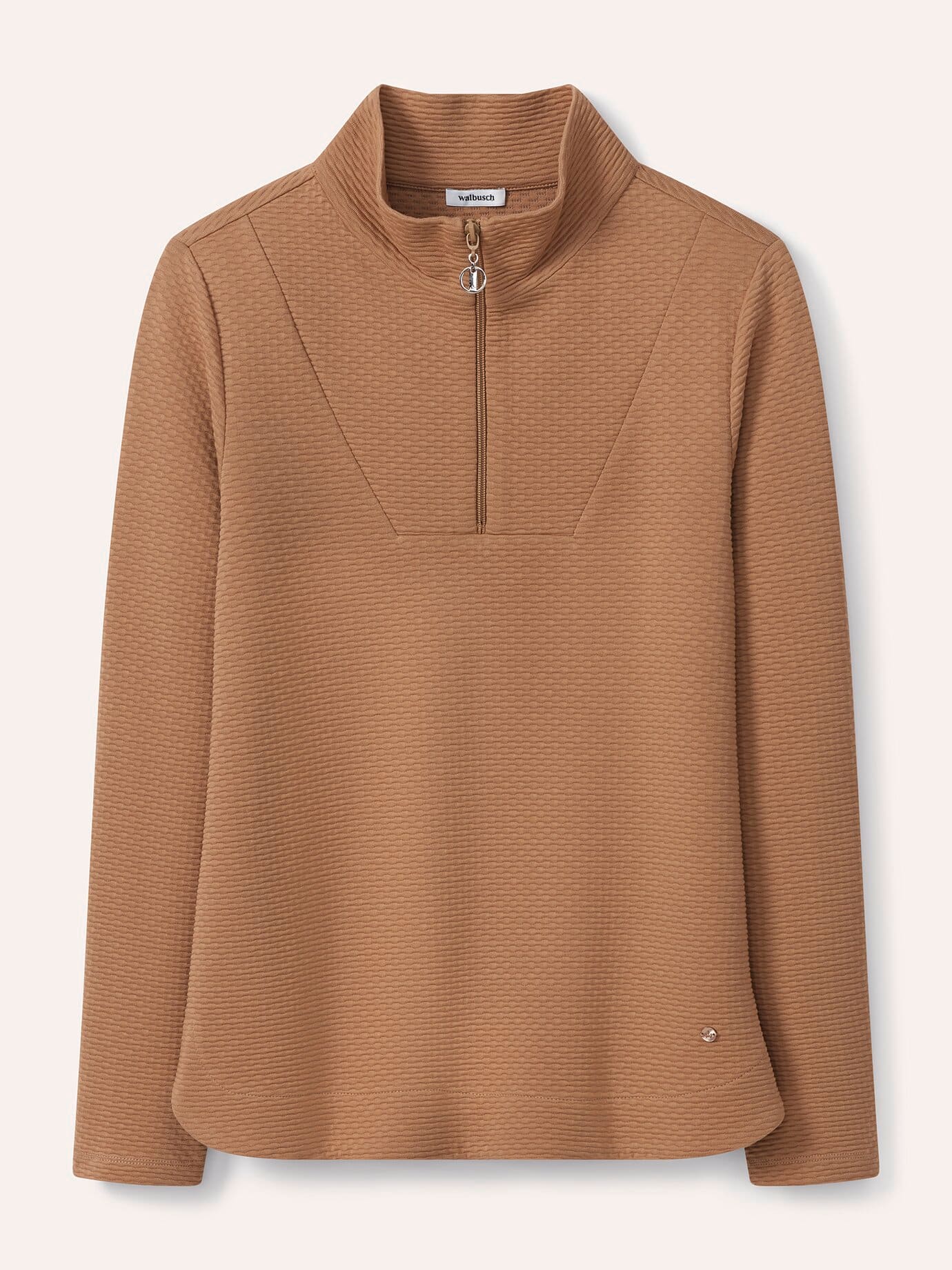 Walbusch Troyer Sweatshirt Beige 42 3