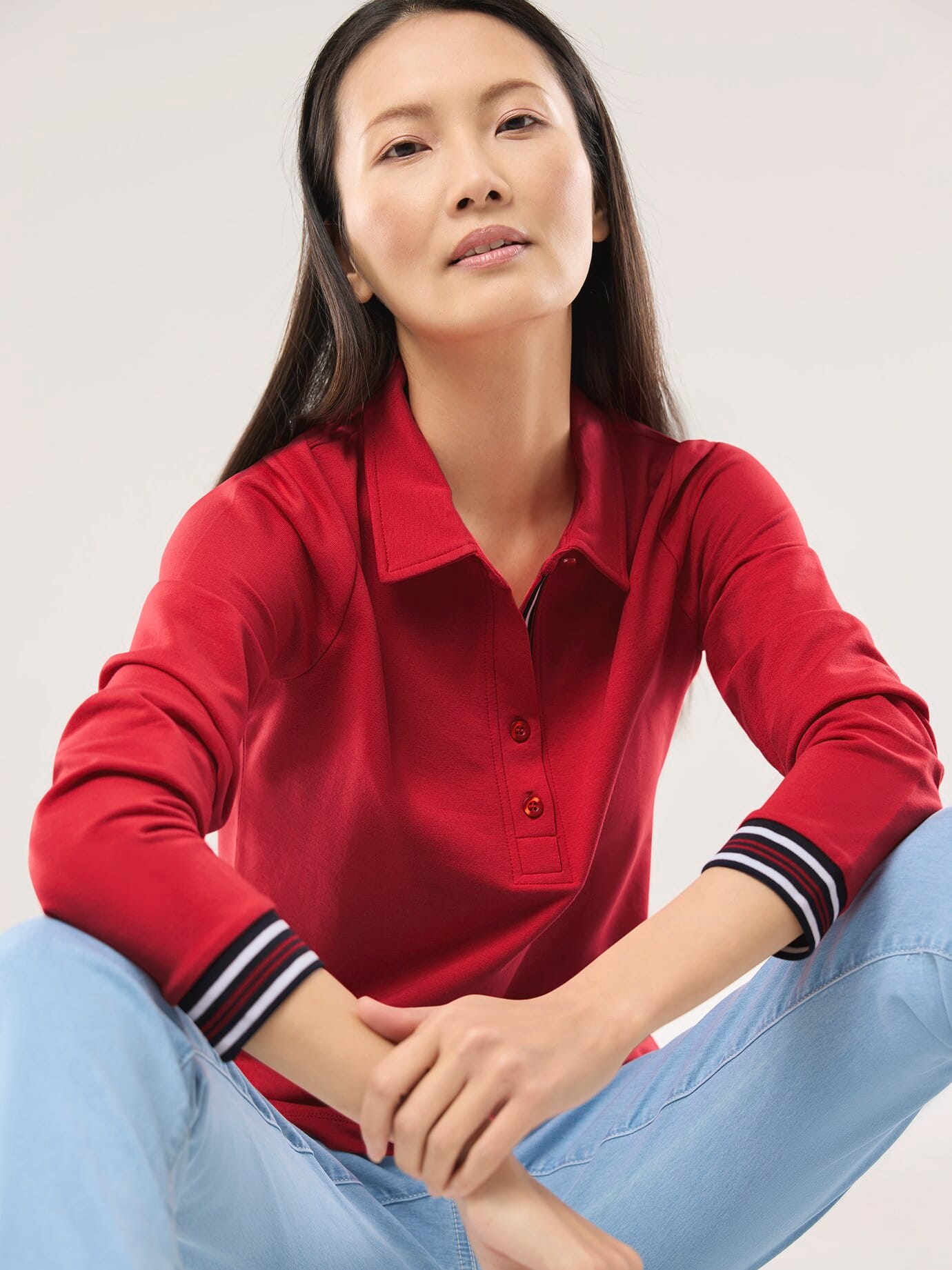 Thumbnail - Poloshirt Kontrastdetail