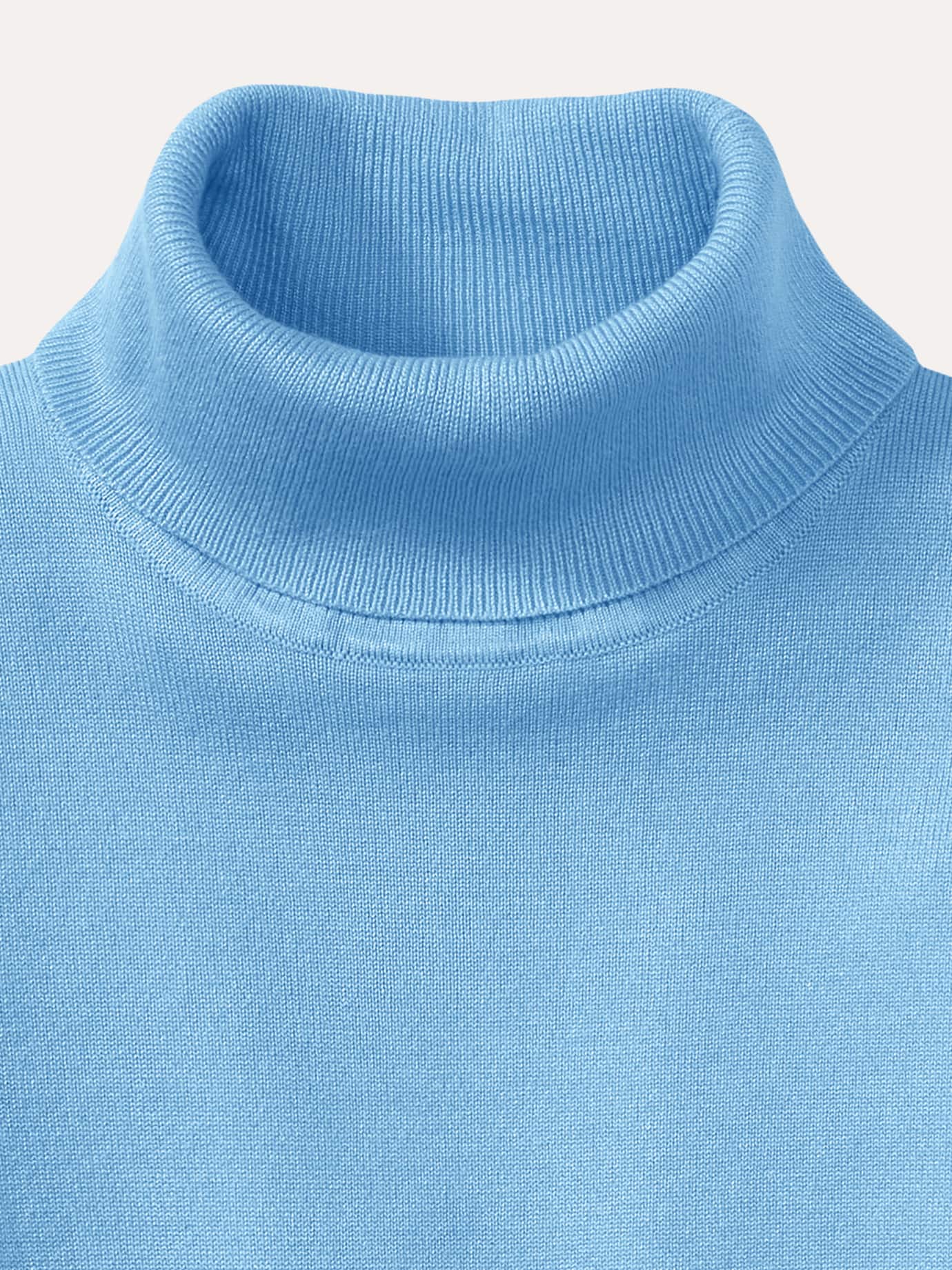 Walbusch Hautschmeichler Women's Turtleneck Blue 40 8