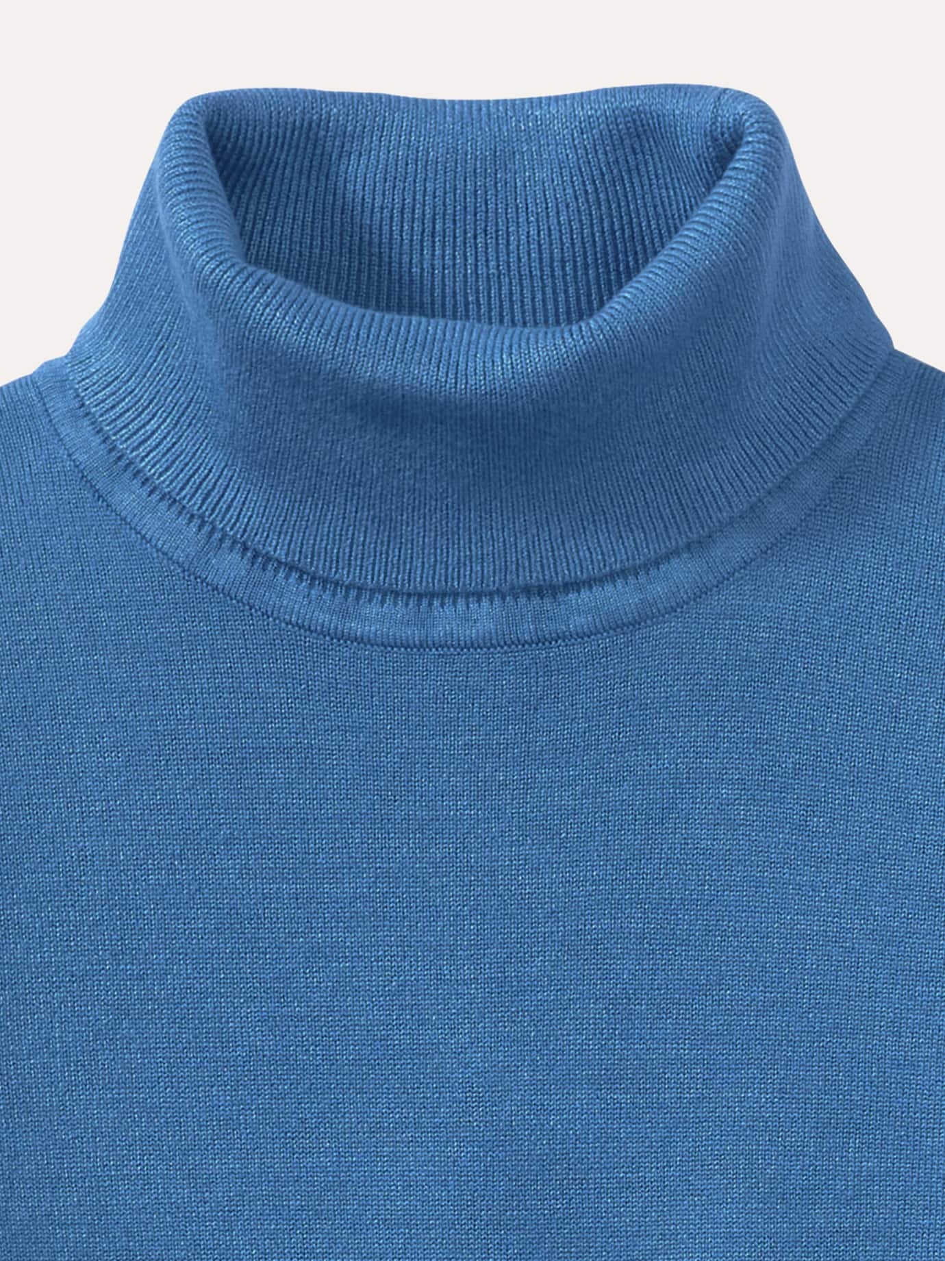 Walbusch Hautschmeichler Women's Turtleneck Blue 40 4