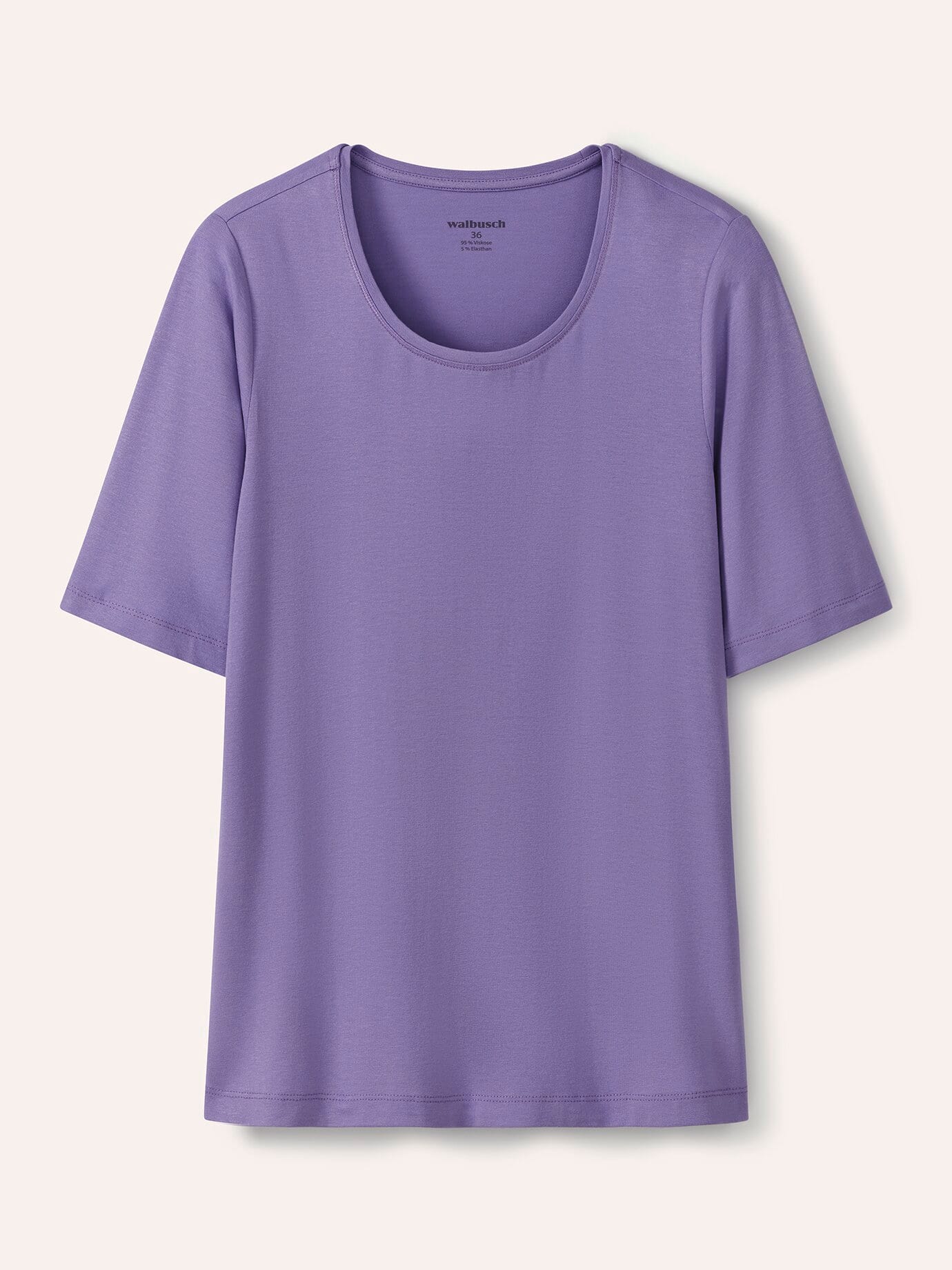 Walbusch Viscose Shirt Women Purple 44 7