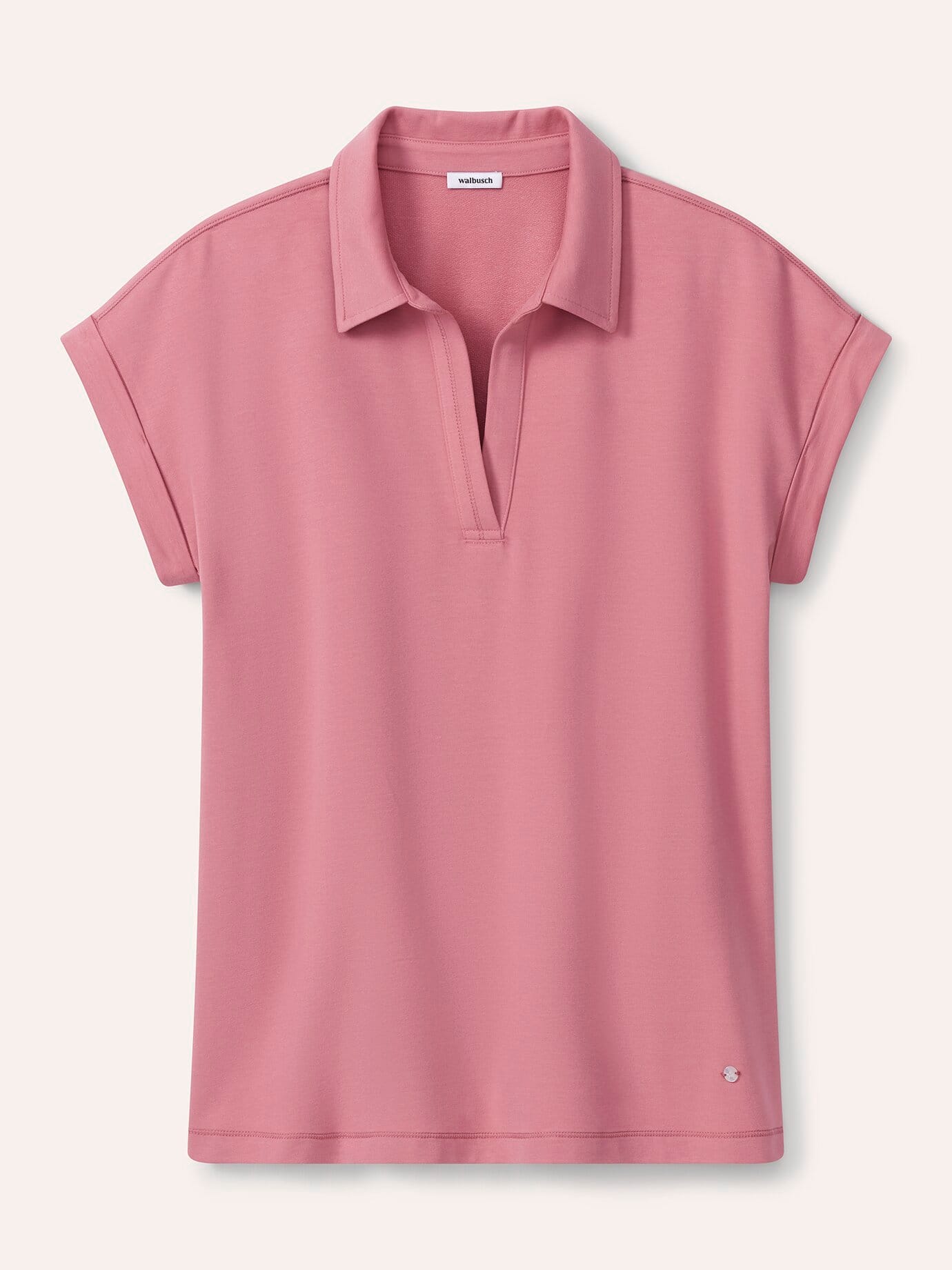 Walbusch Poloshirt Edelmodal Rosa 52 3