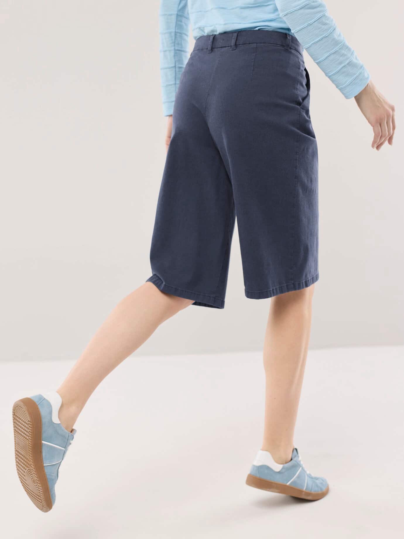 Walbusch Easycare Skort Blue 44 3